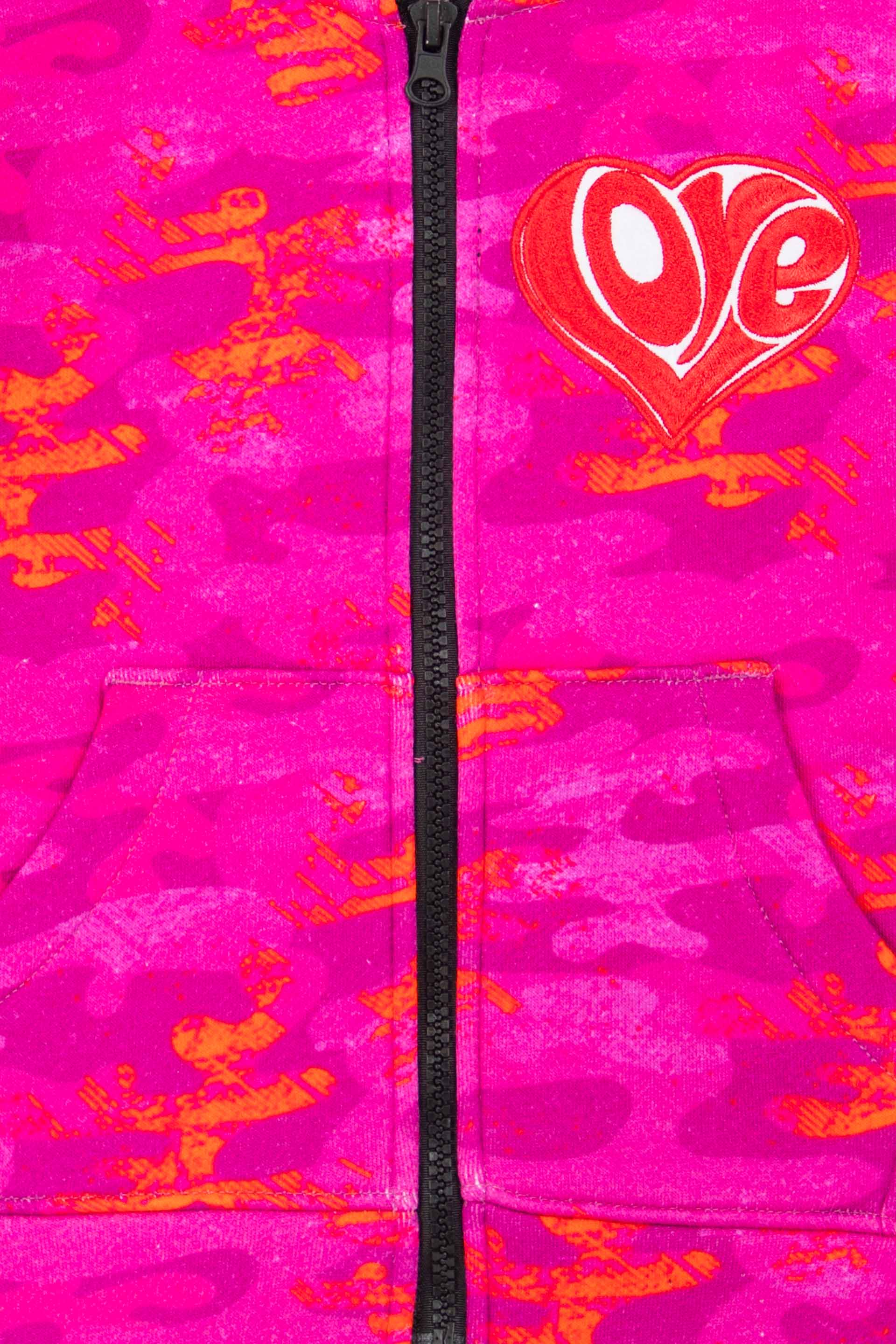 Camo Zipper Hoodie - Image 2