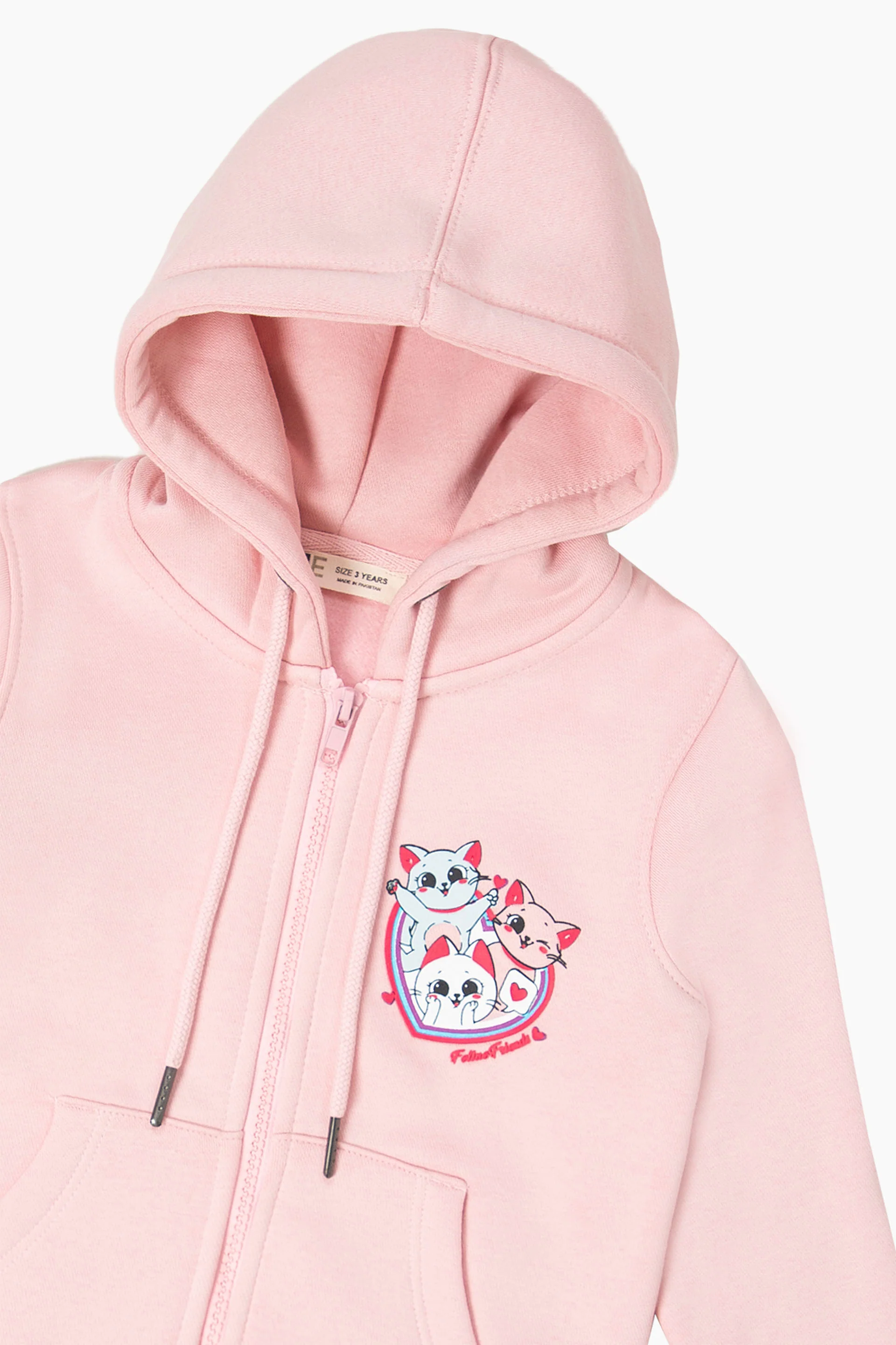 Graphic Zipper Hoodie - Image 2