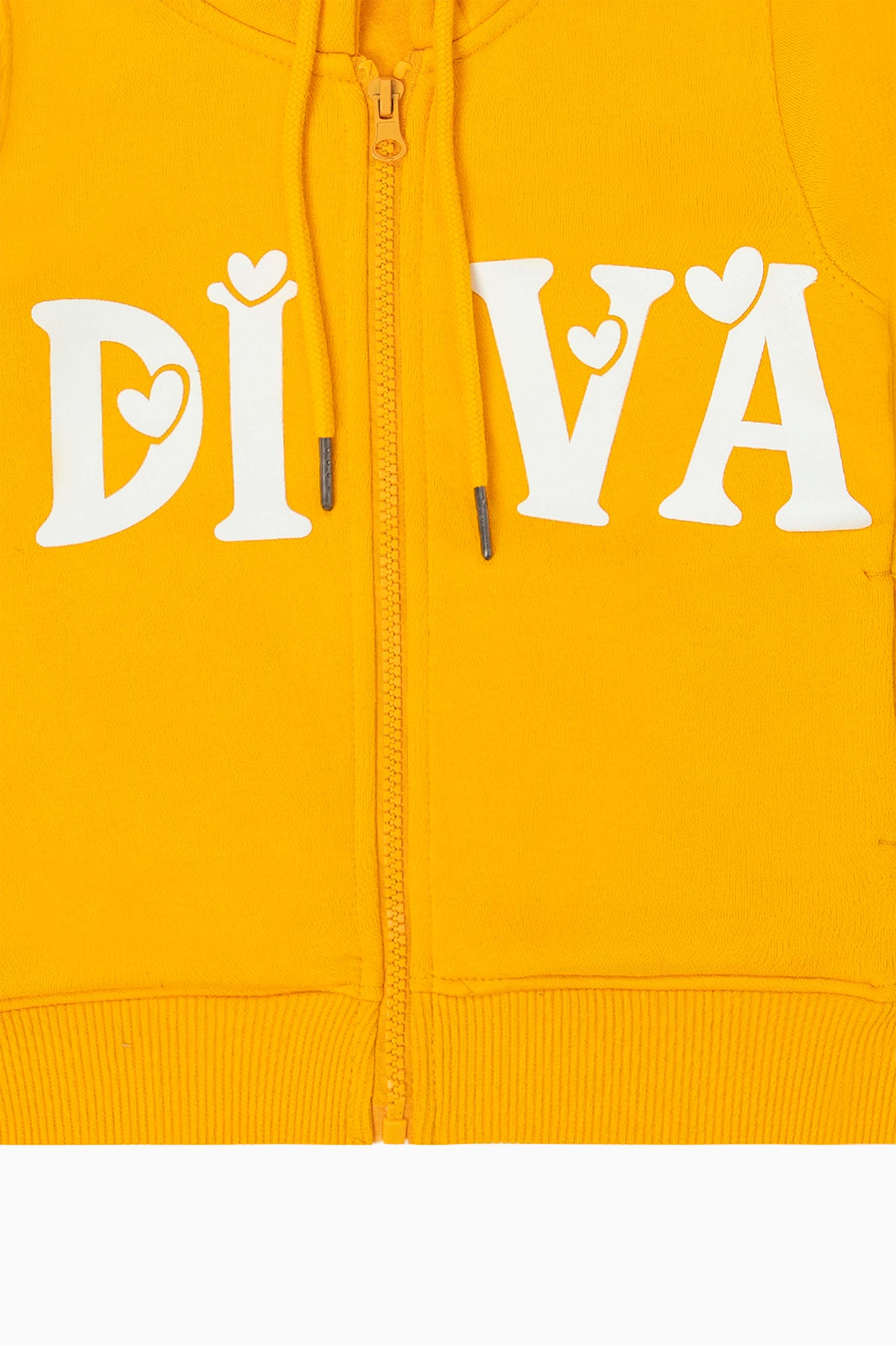 Graphic Zipper Hoodie - Image 3