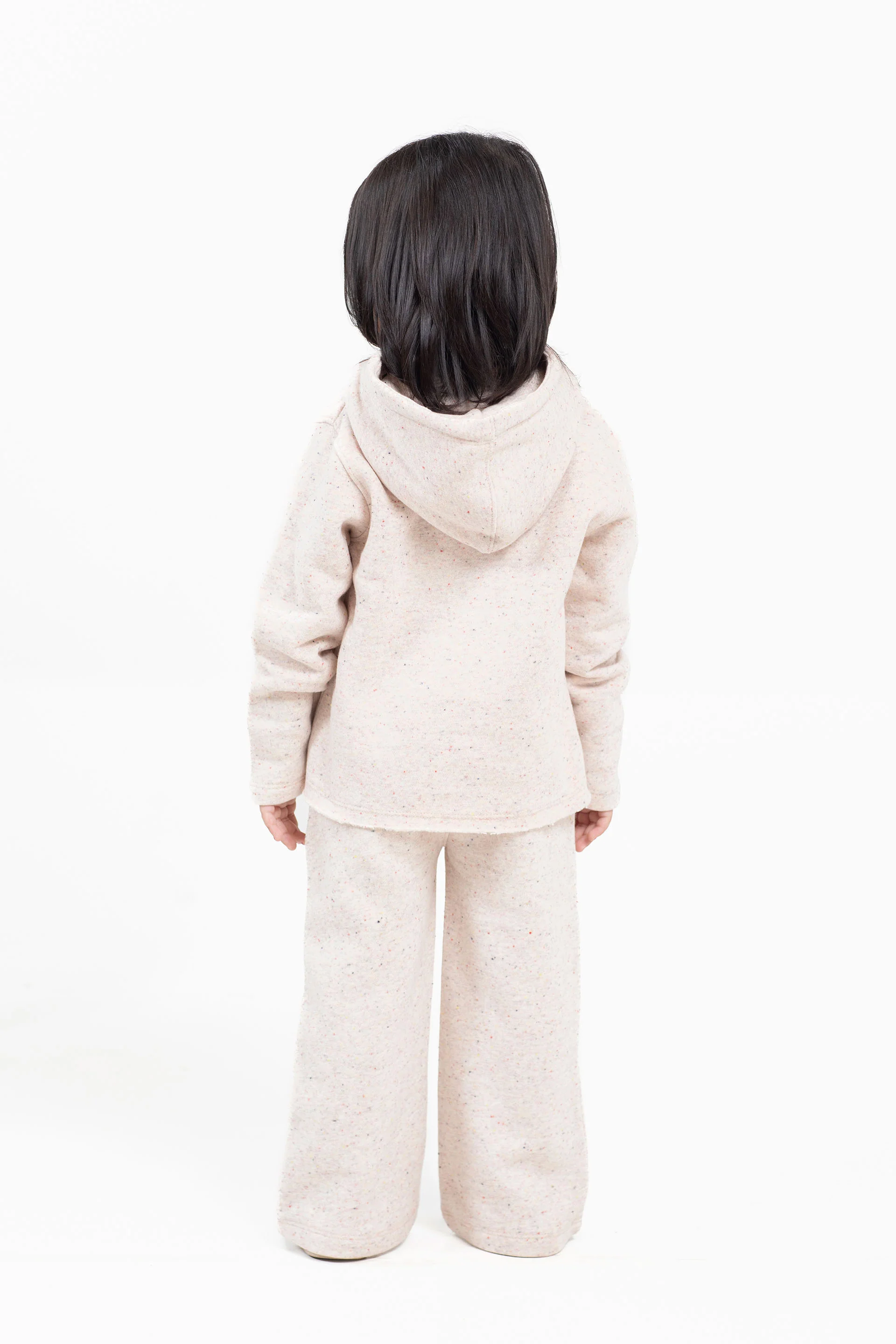 Cropped Textured Hoodie - Image 3