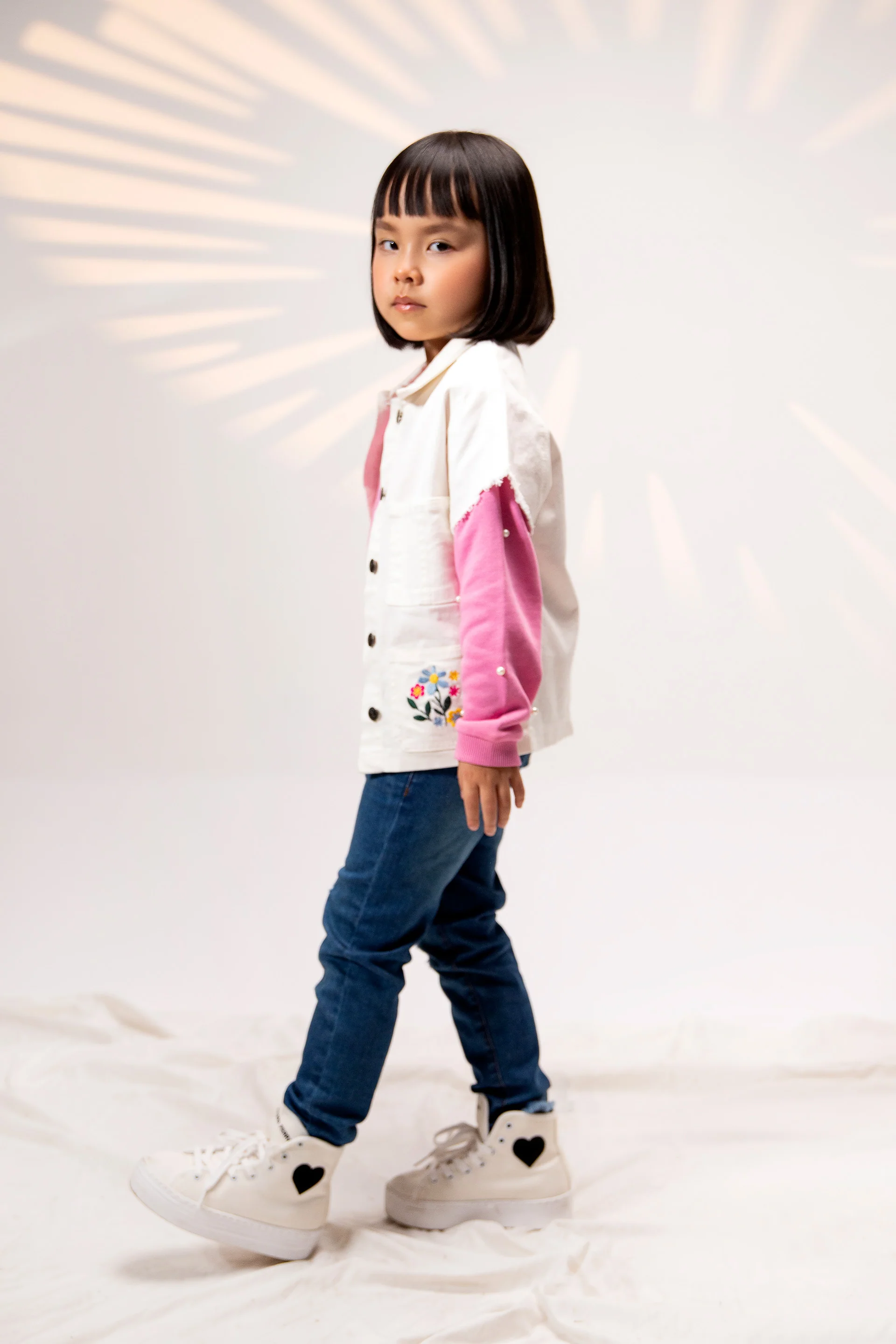 Sleeveless Jacket Off White - Image 3