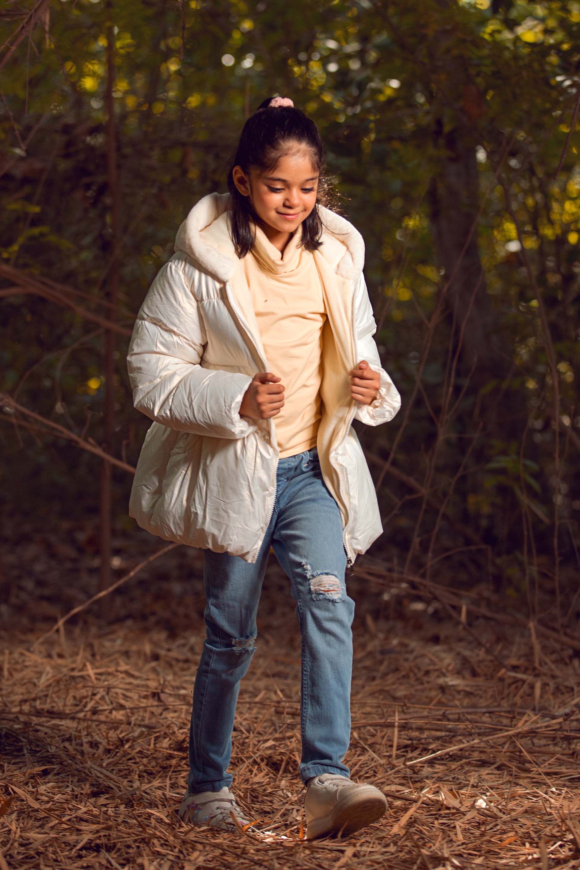 Hooded Puffer White - Image 3