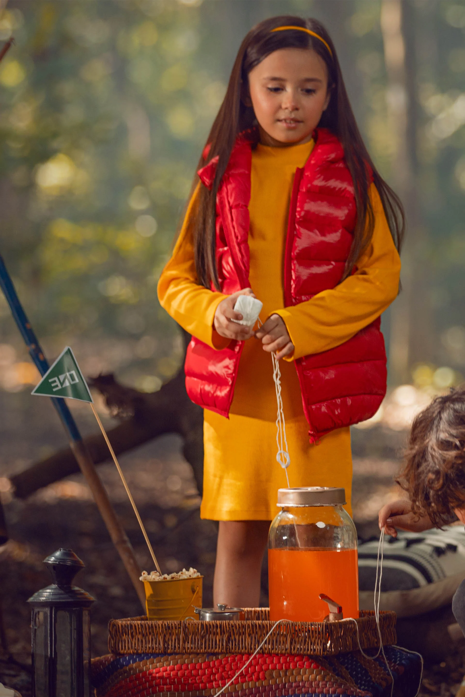 Sleeveless Puffer Red - Image 2