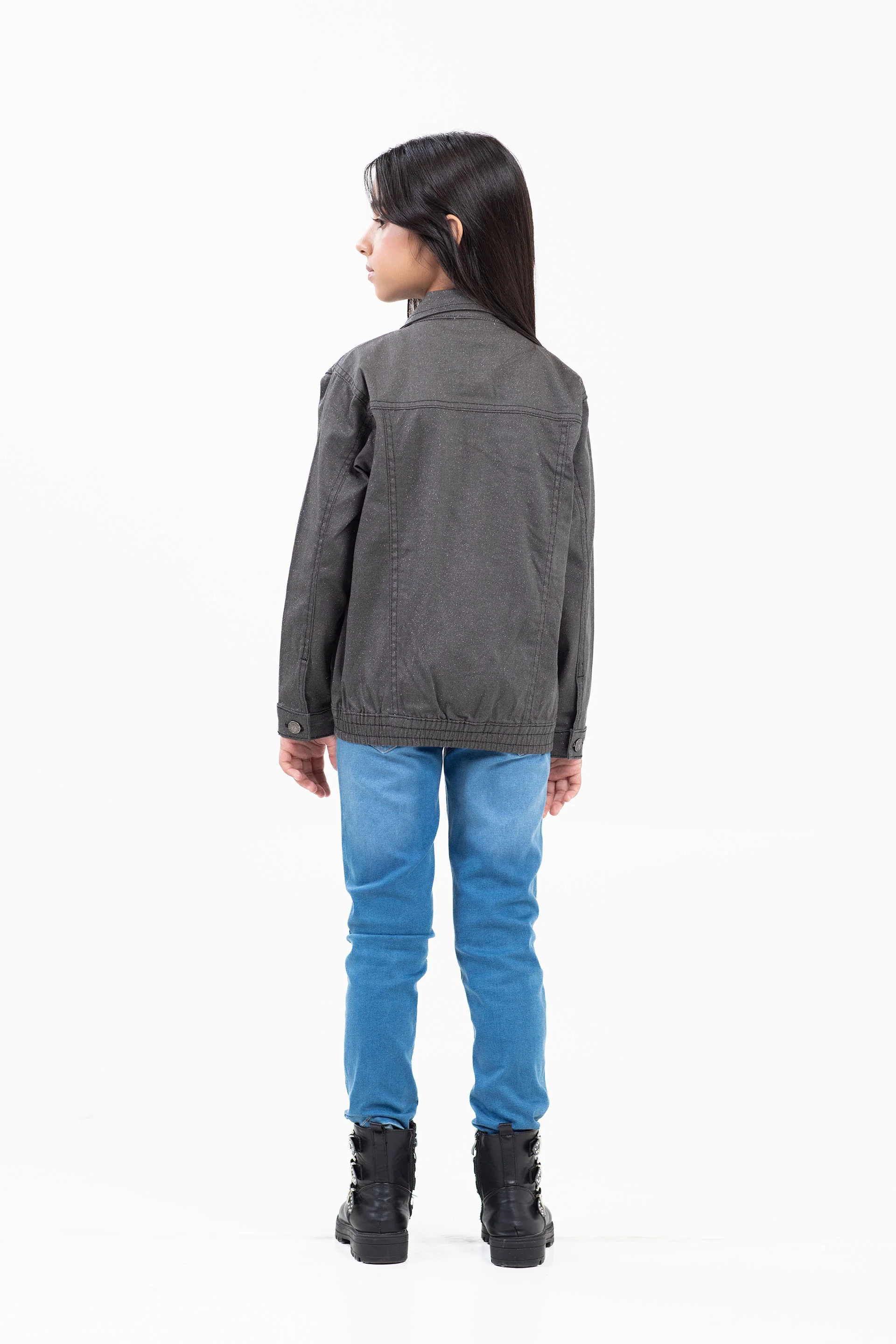 Pearl Tape Denim Jacket - Image 4
