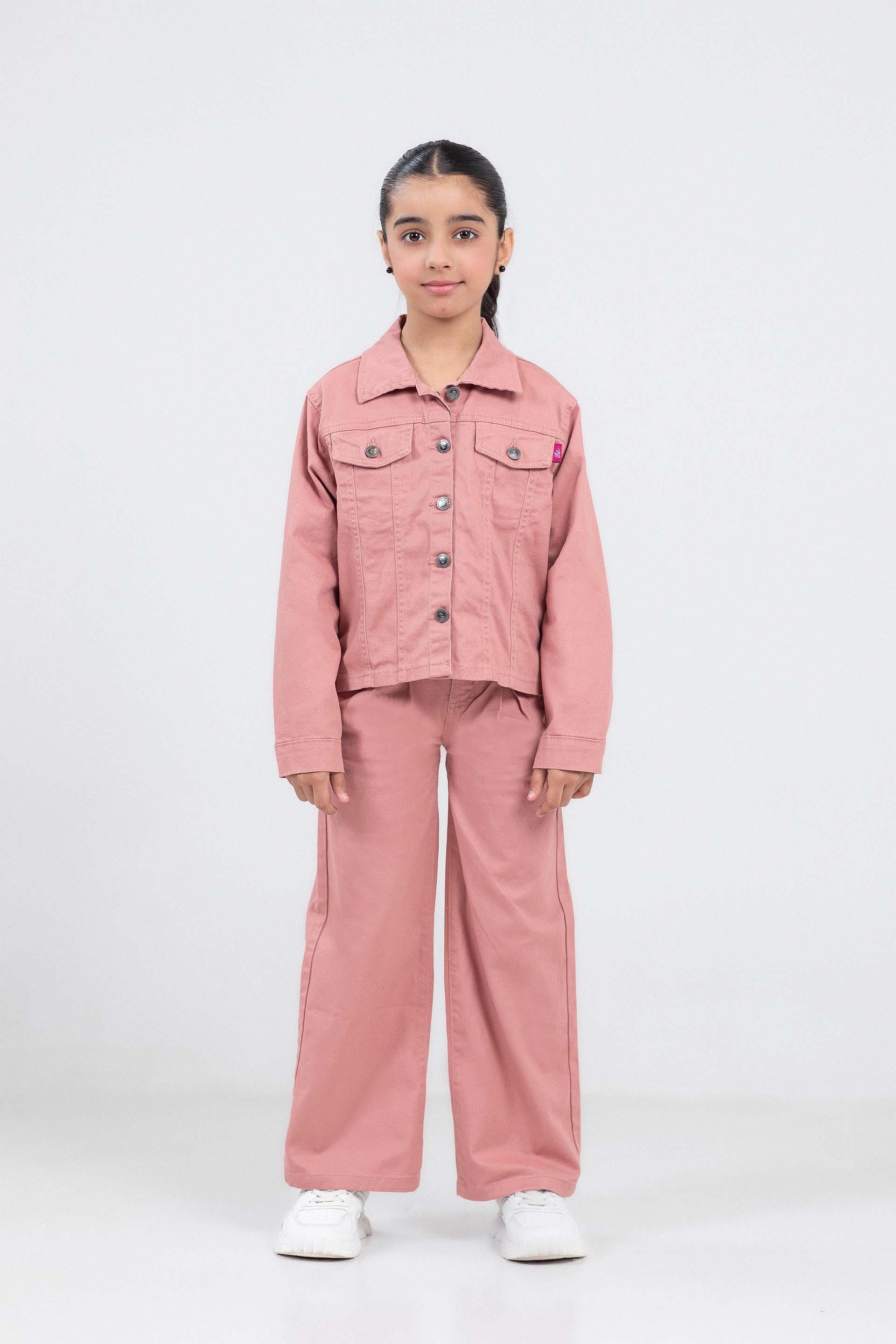 Cropped Twill Jacket - Image 2