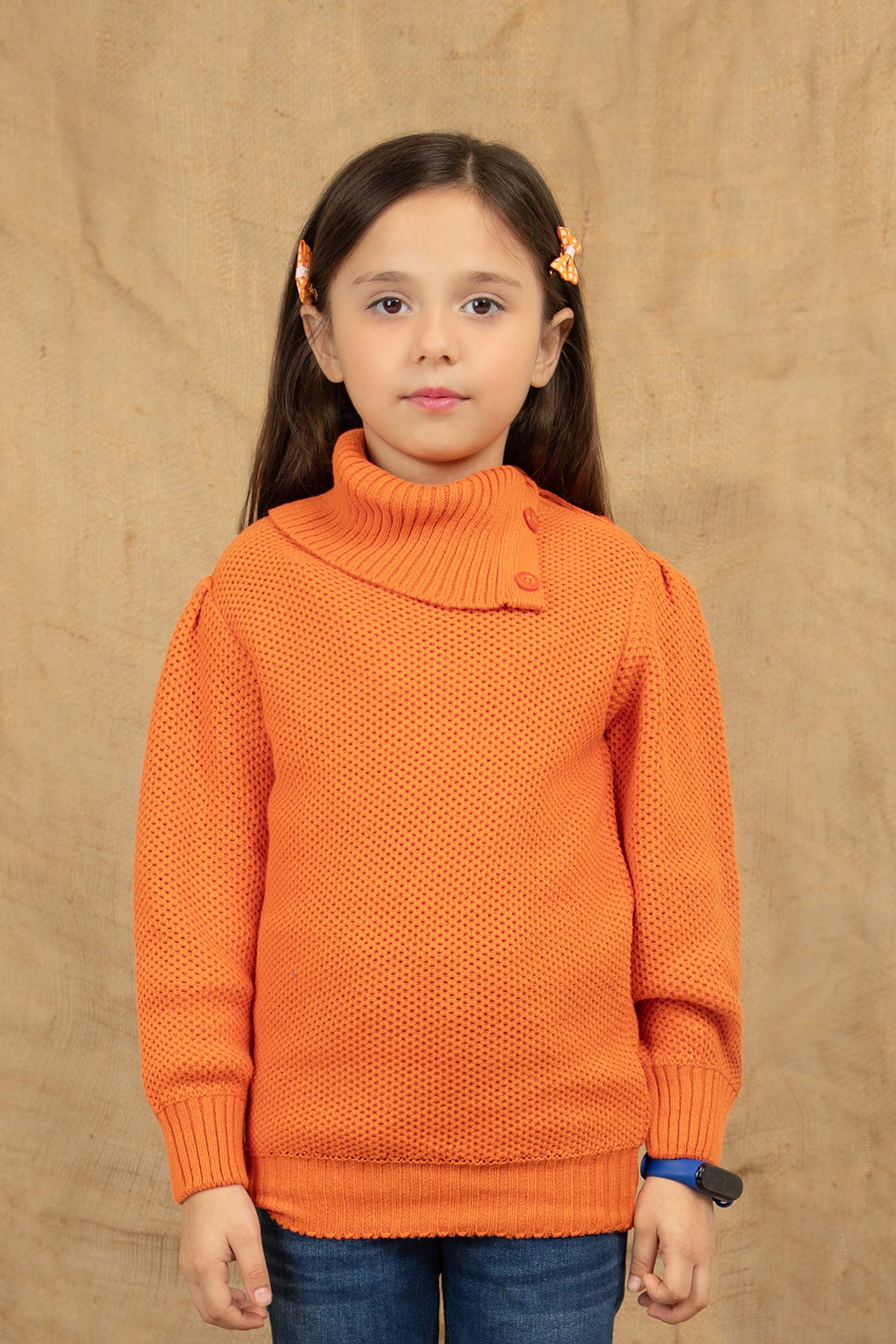 Turnover Nevk Sweater Orange - Image 3