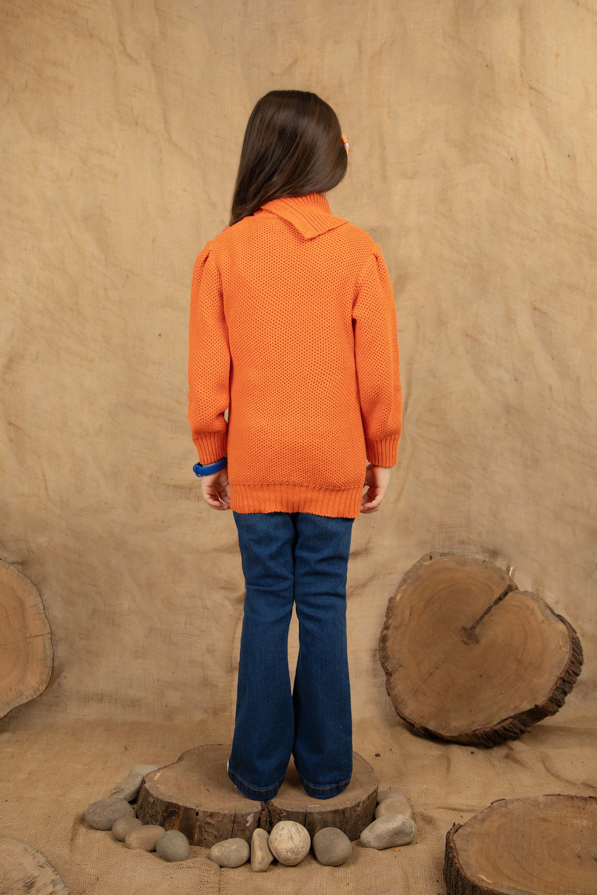 Turnover Nevk Sweater Orange - Image 5