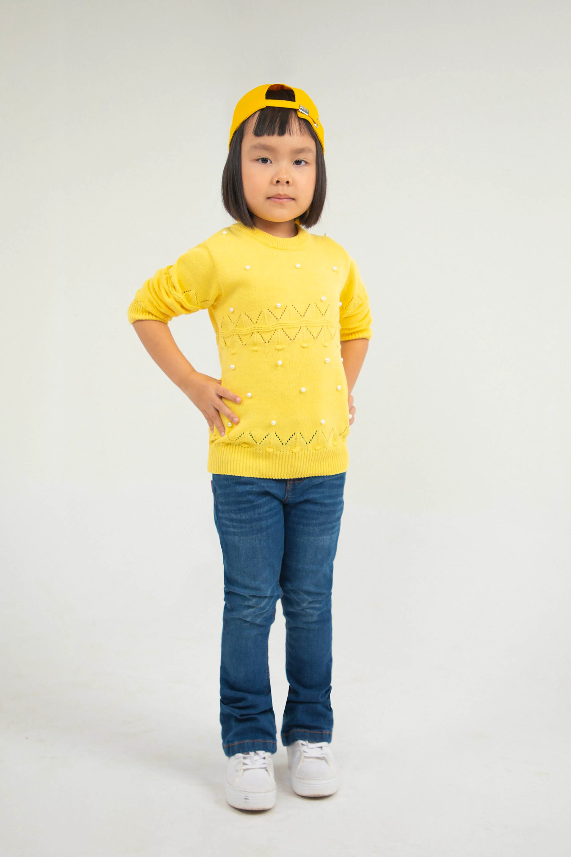 Pearl Sweater Yellow - Image 2