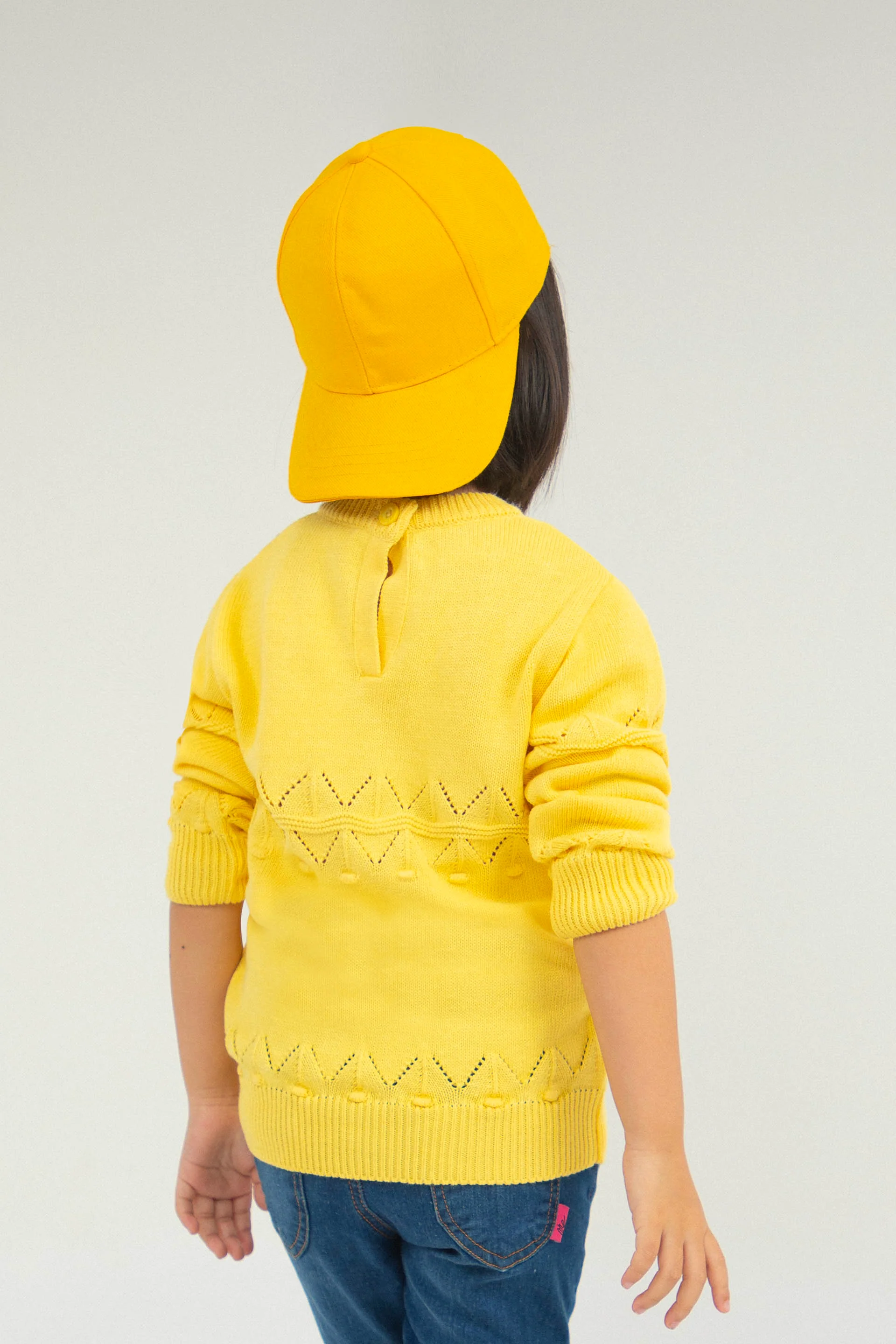 Pearl Sweater Yellow - Image 4