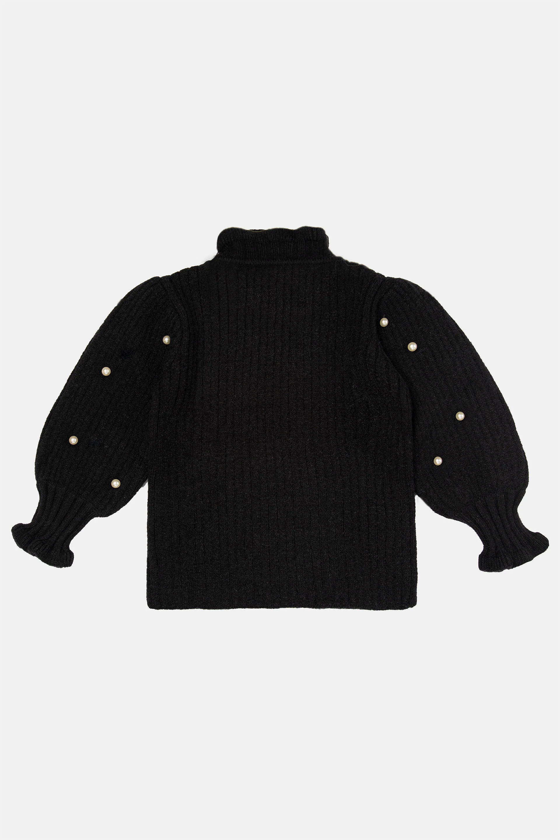 Faux Pearl Sweater - Image 2