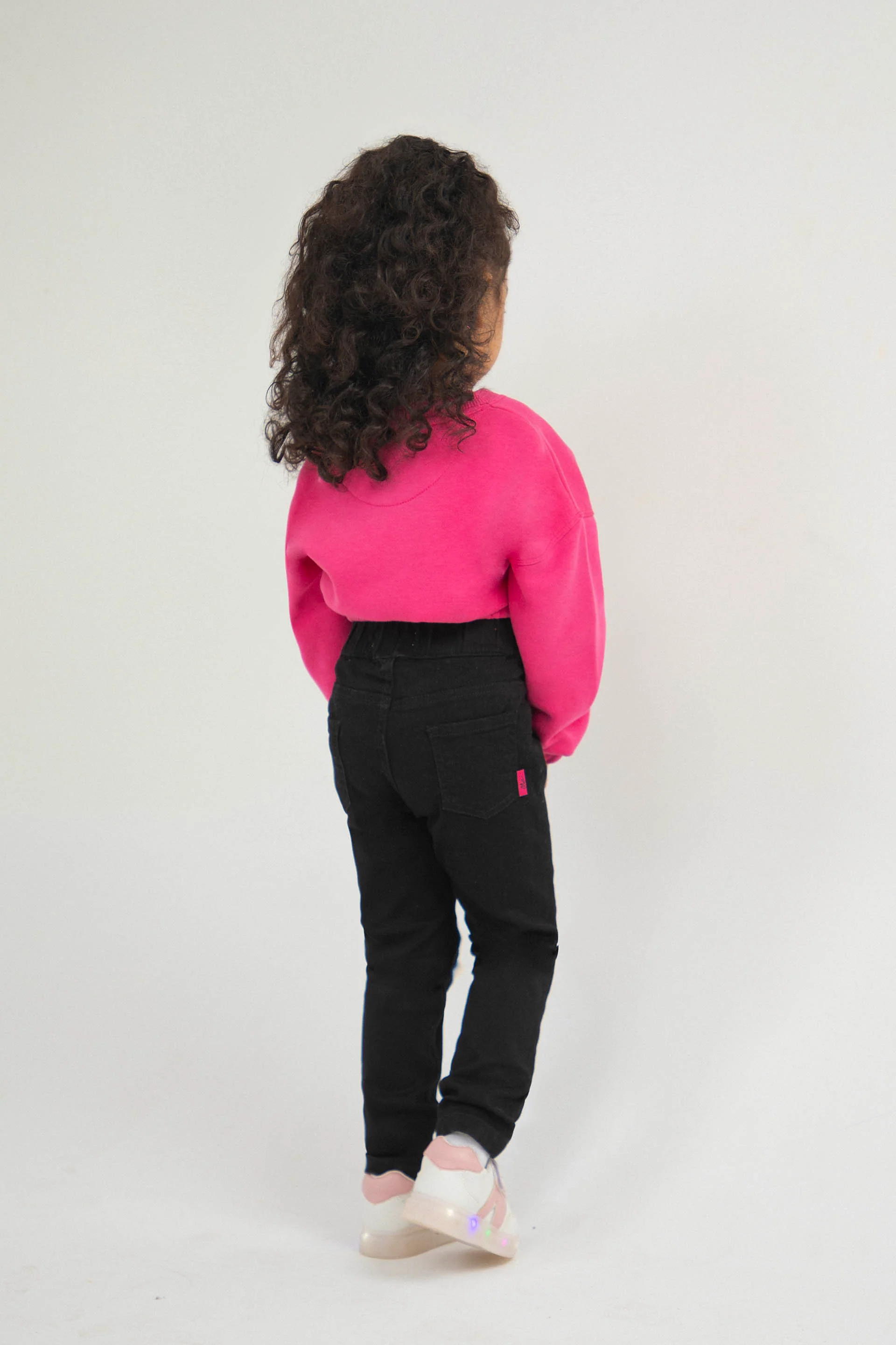 Gathered Sweatshirt Pink - Image 4