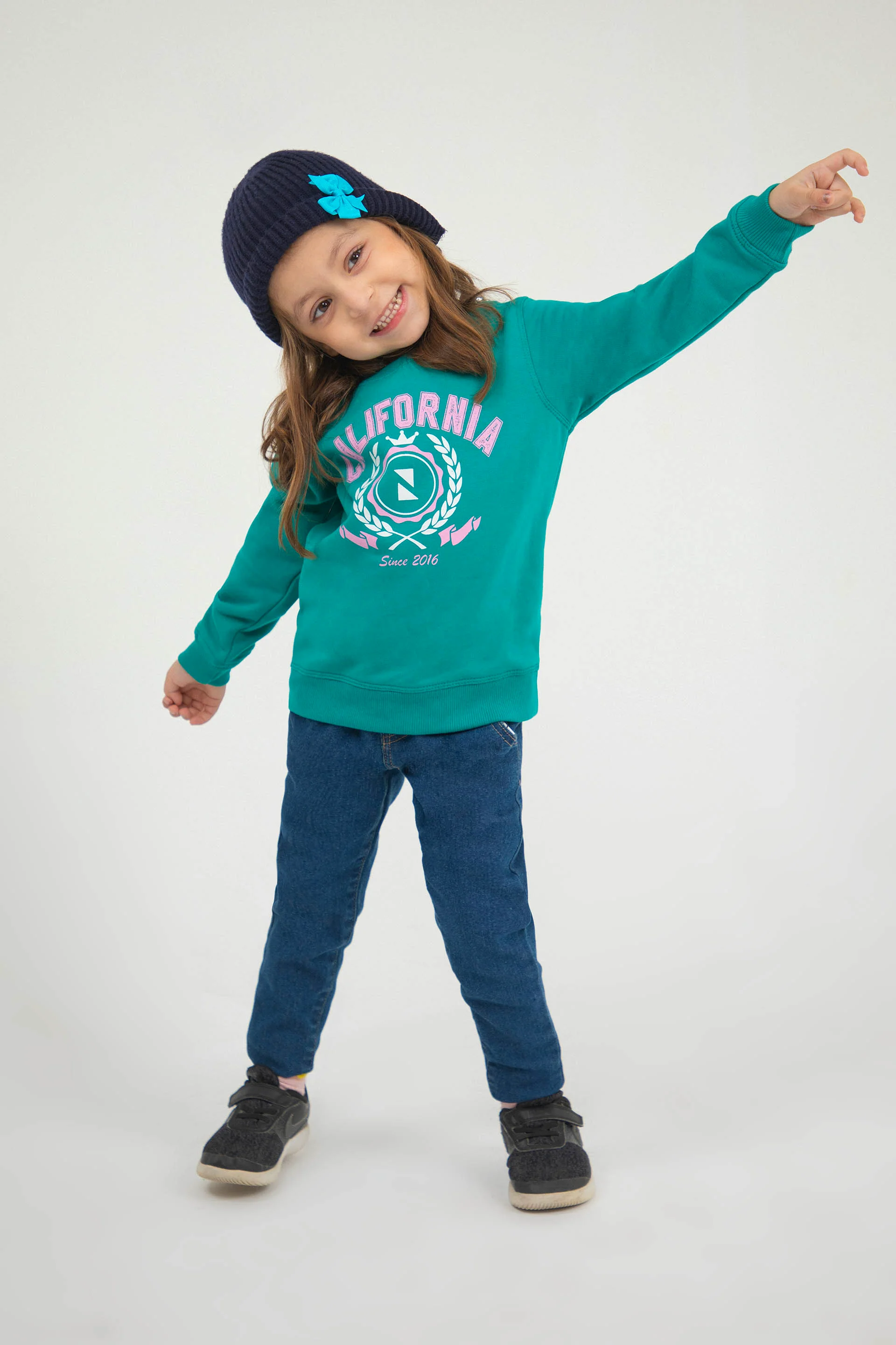 California Sweatshirt Green - Image 2