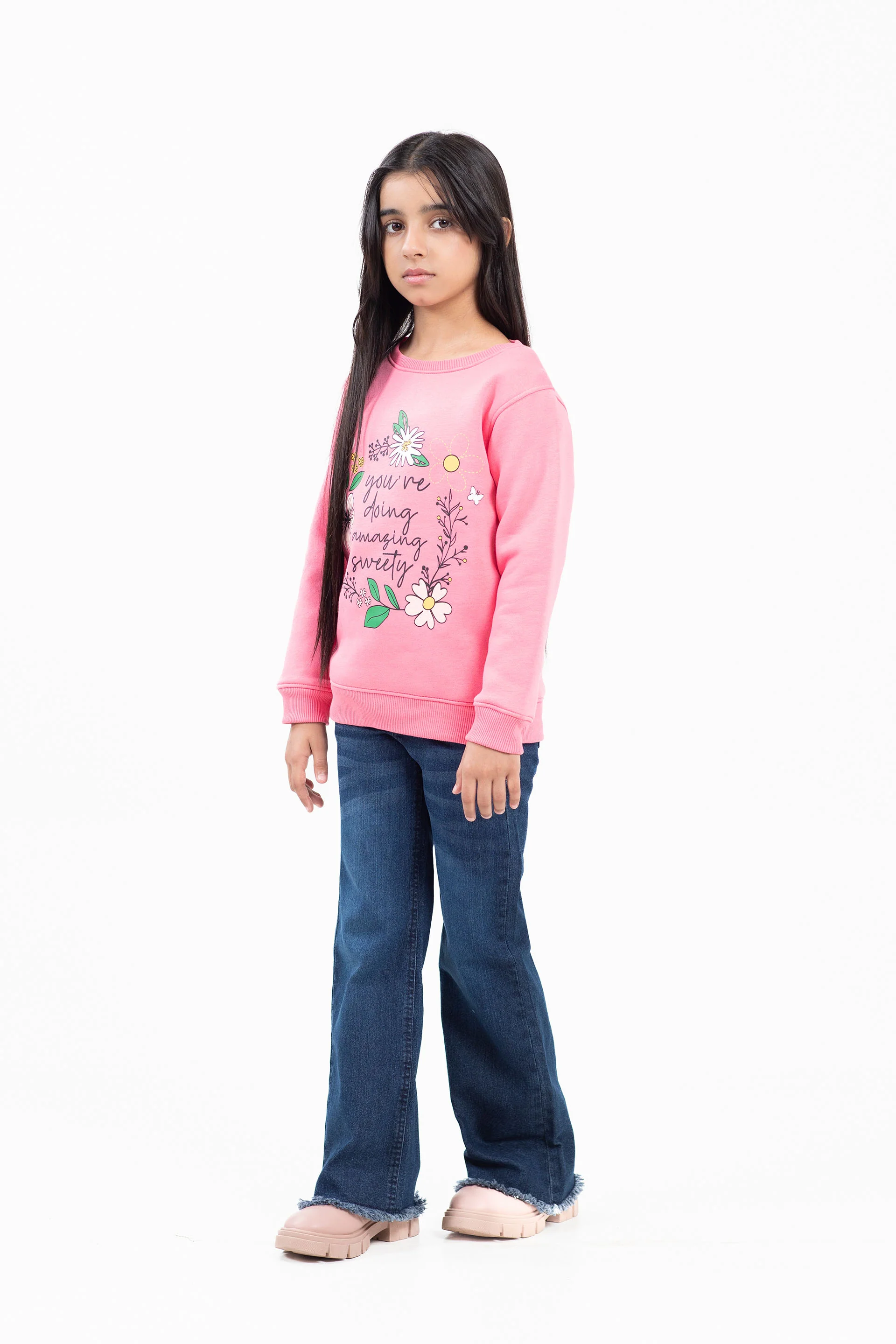 Floral Sweatshirt - Image 4