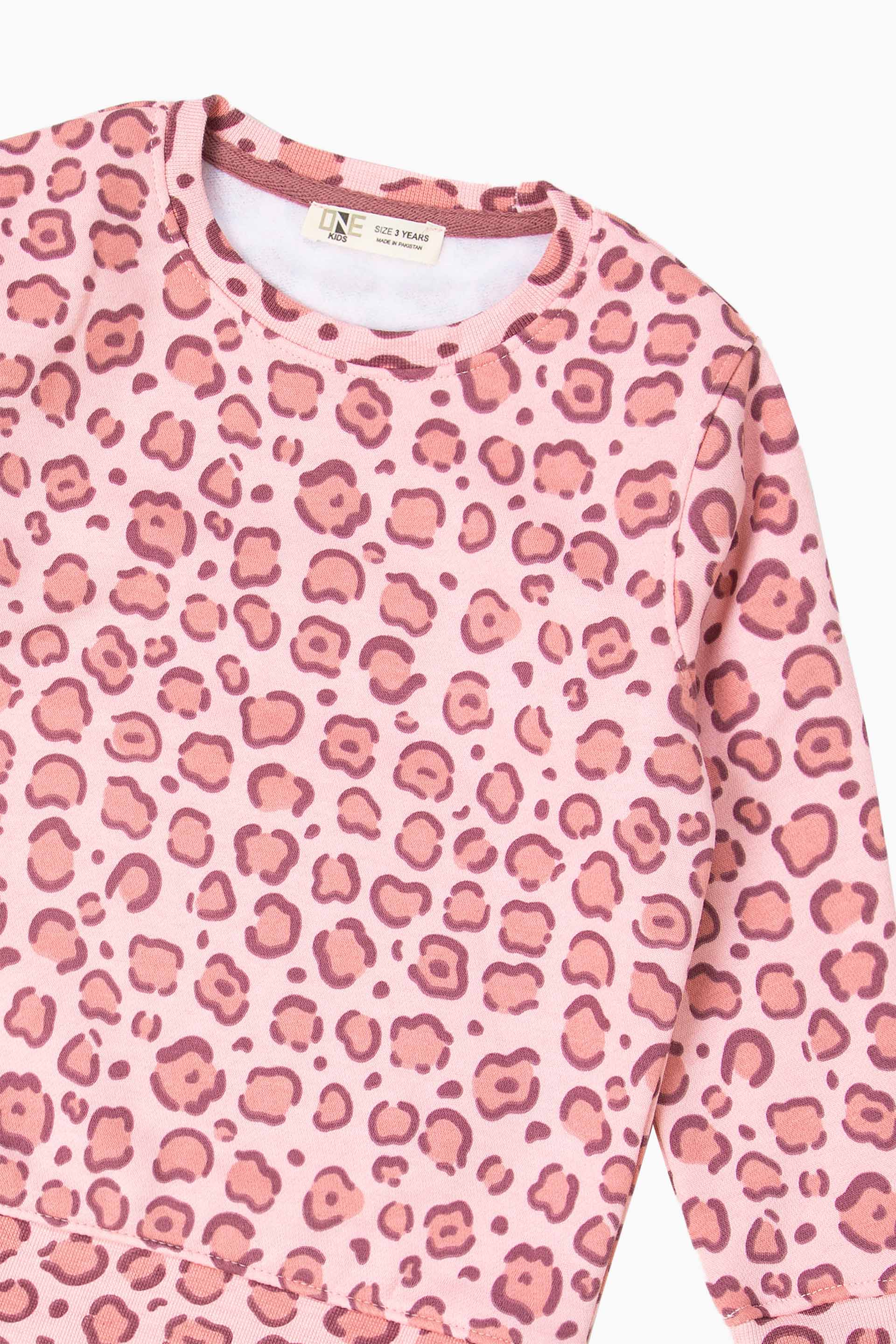 Cheetah Print Sweatshirt - Image 2