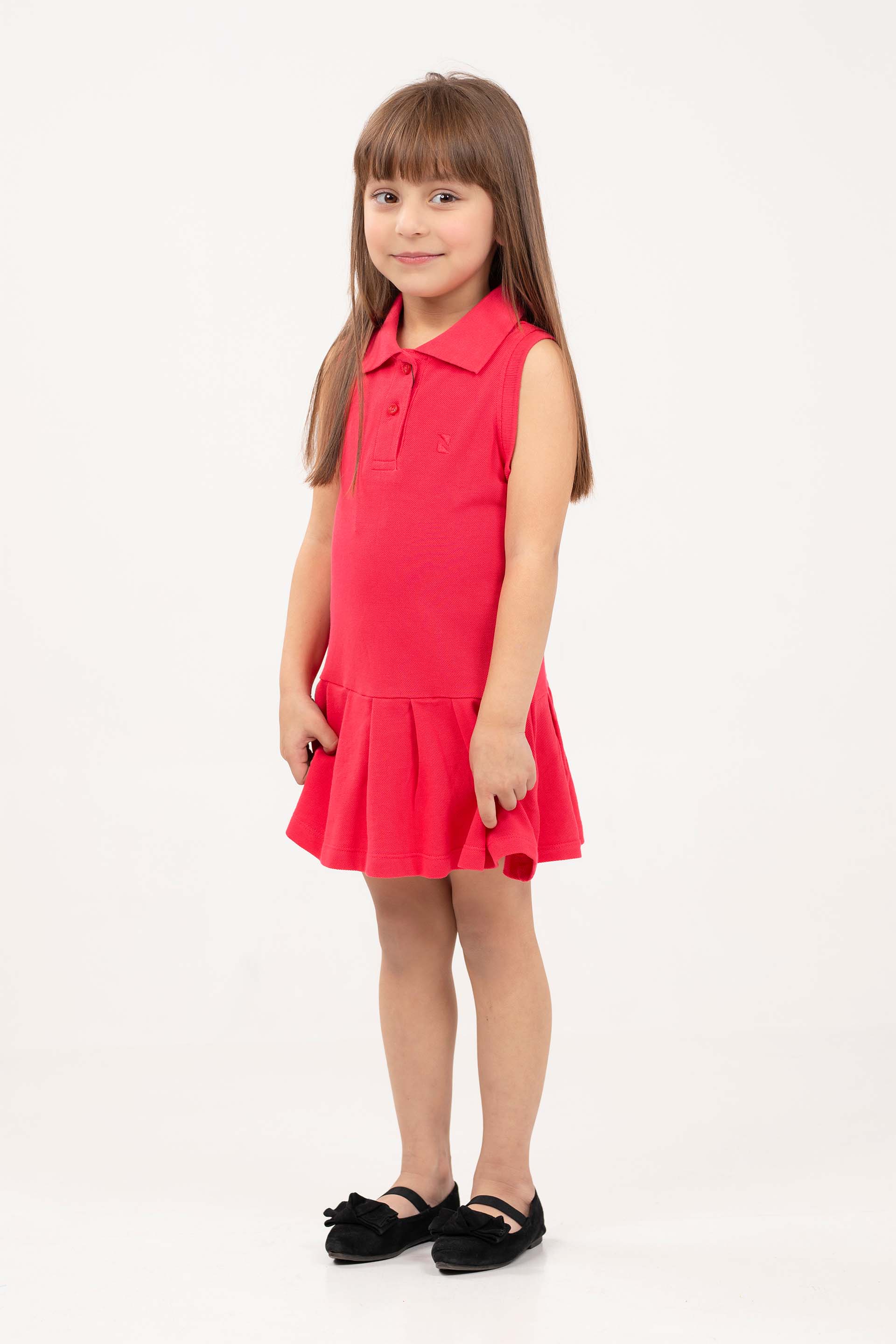 Polo Pleated Dress - Image 2