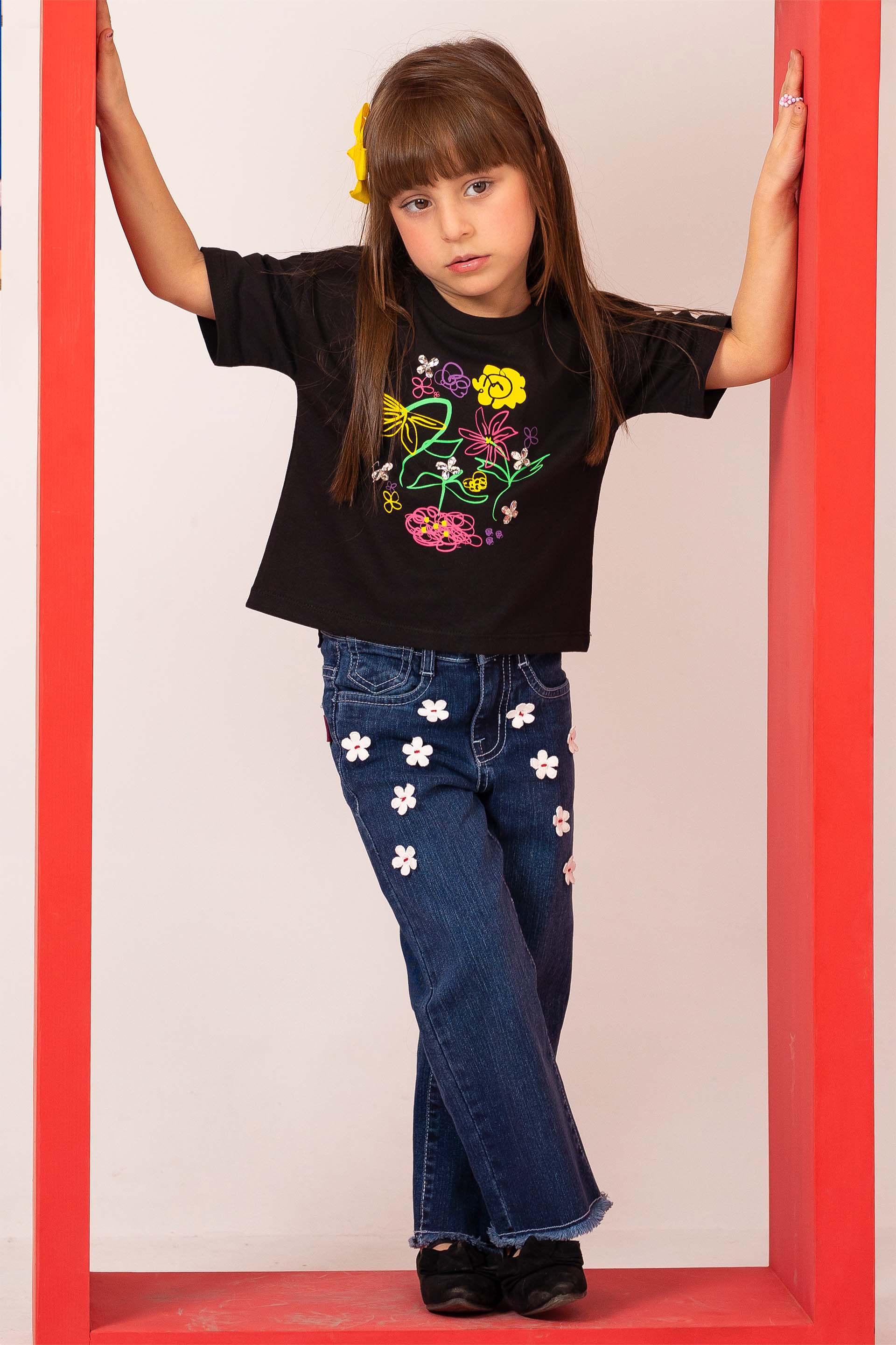 Floral Embellished Tee - Image 2