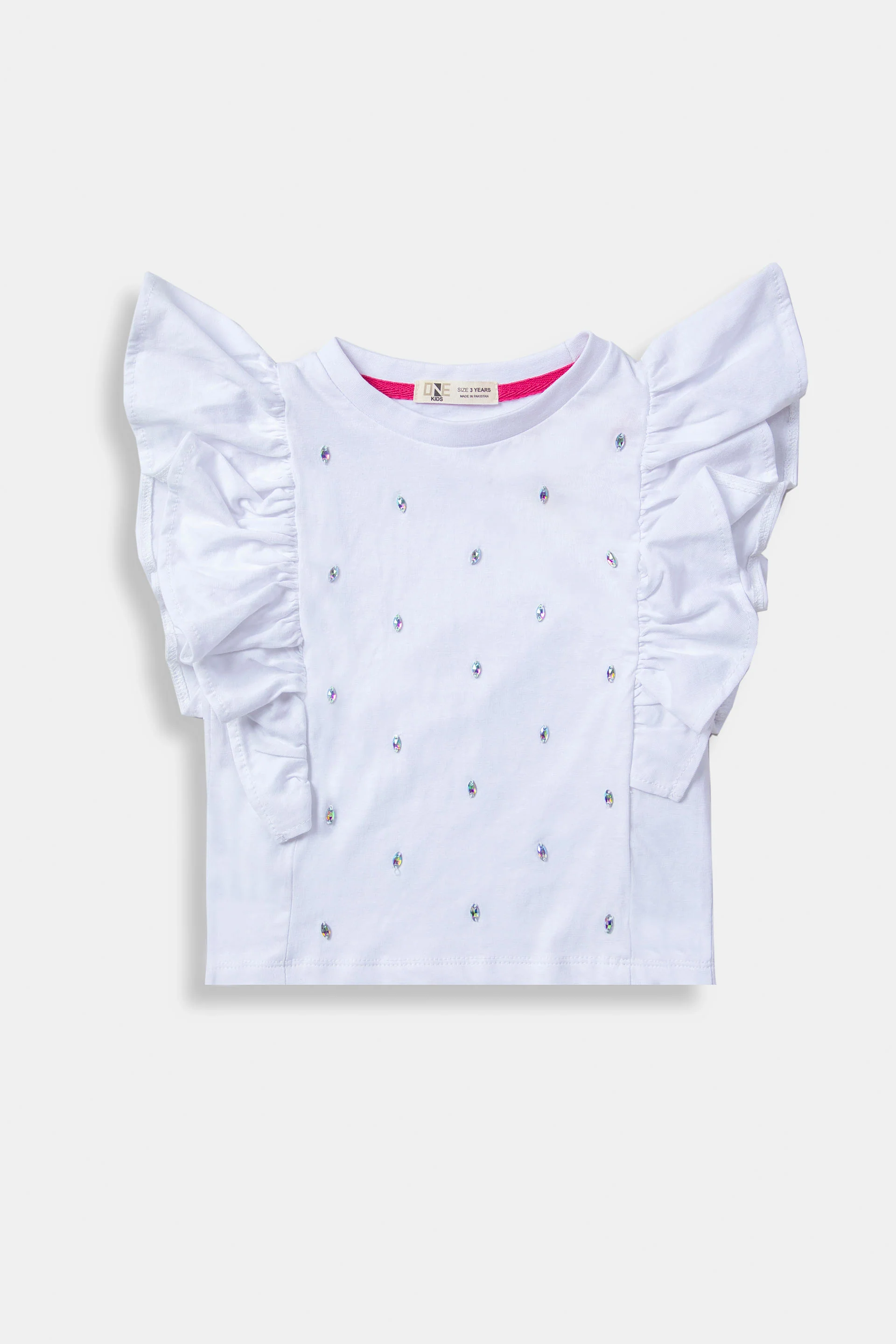 Ruffled Embellished Top - Image 3