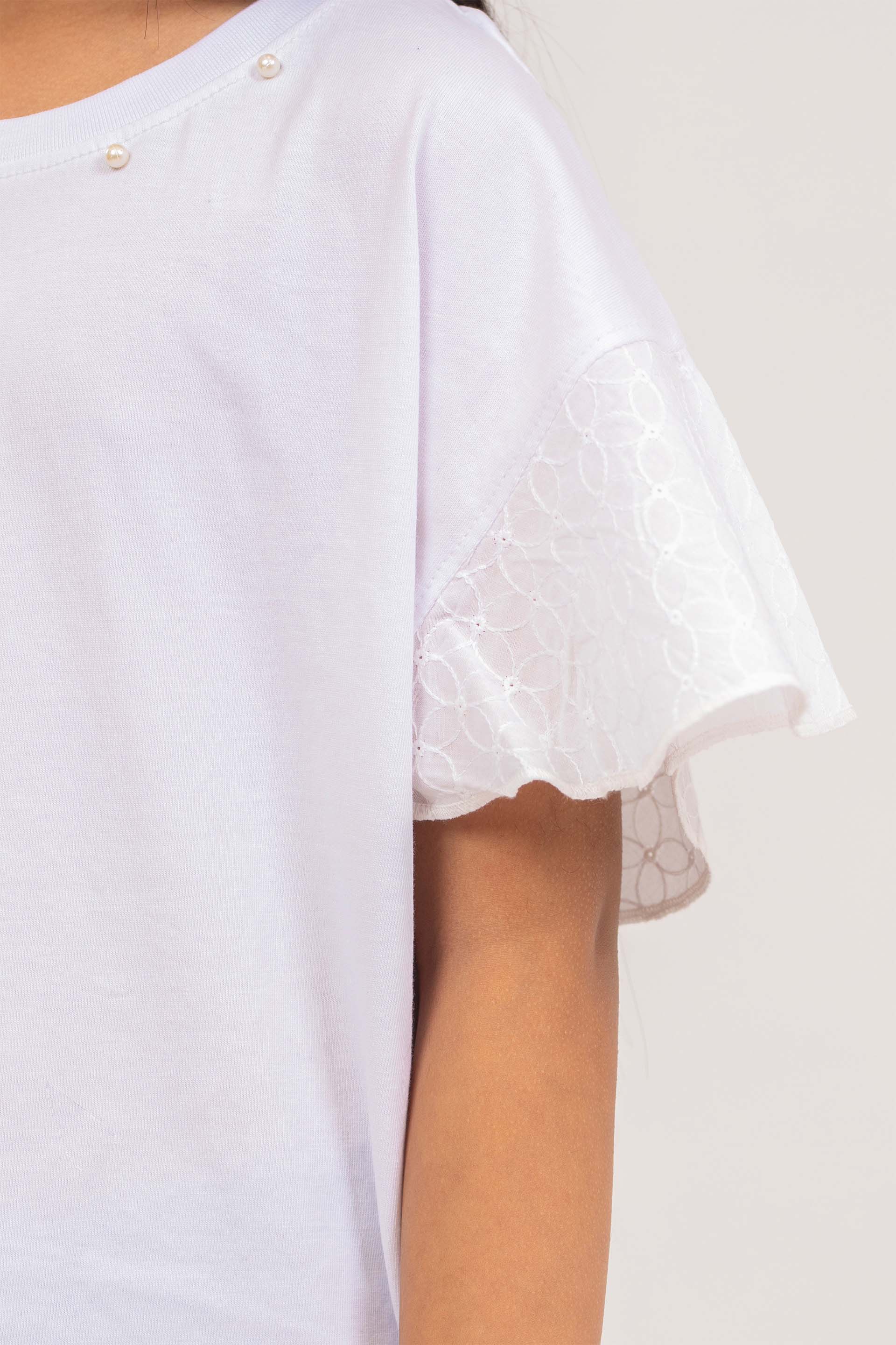 Embroidered Tee - Image 4