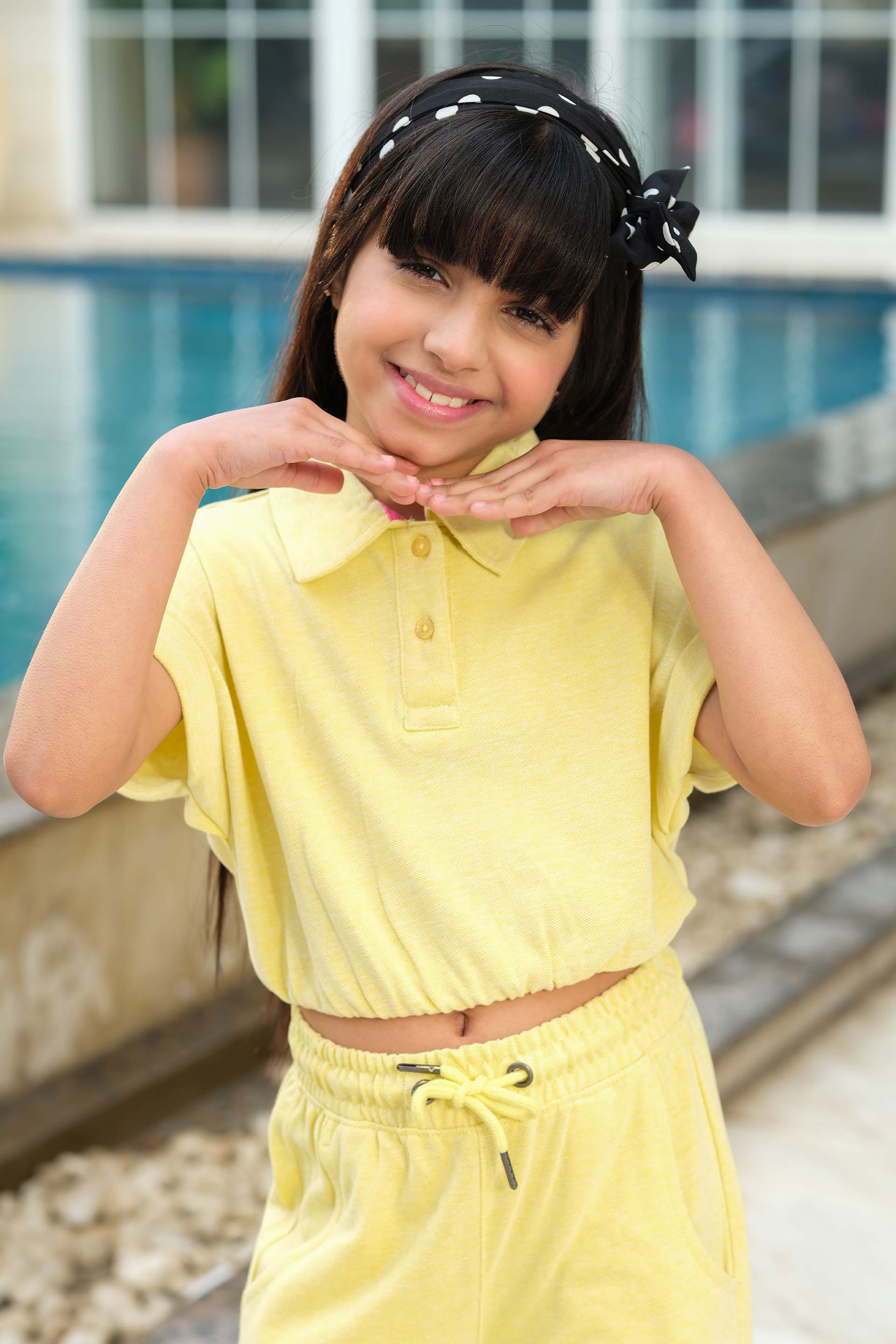 Crop Polo Top - Image 3