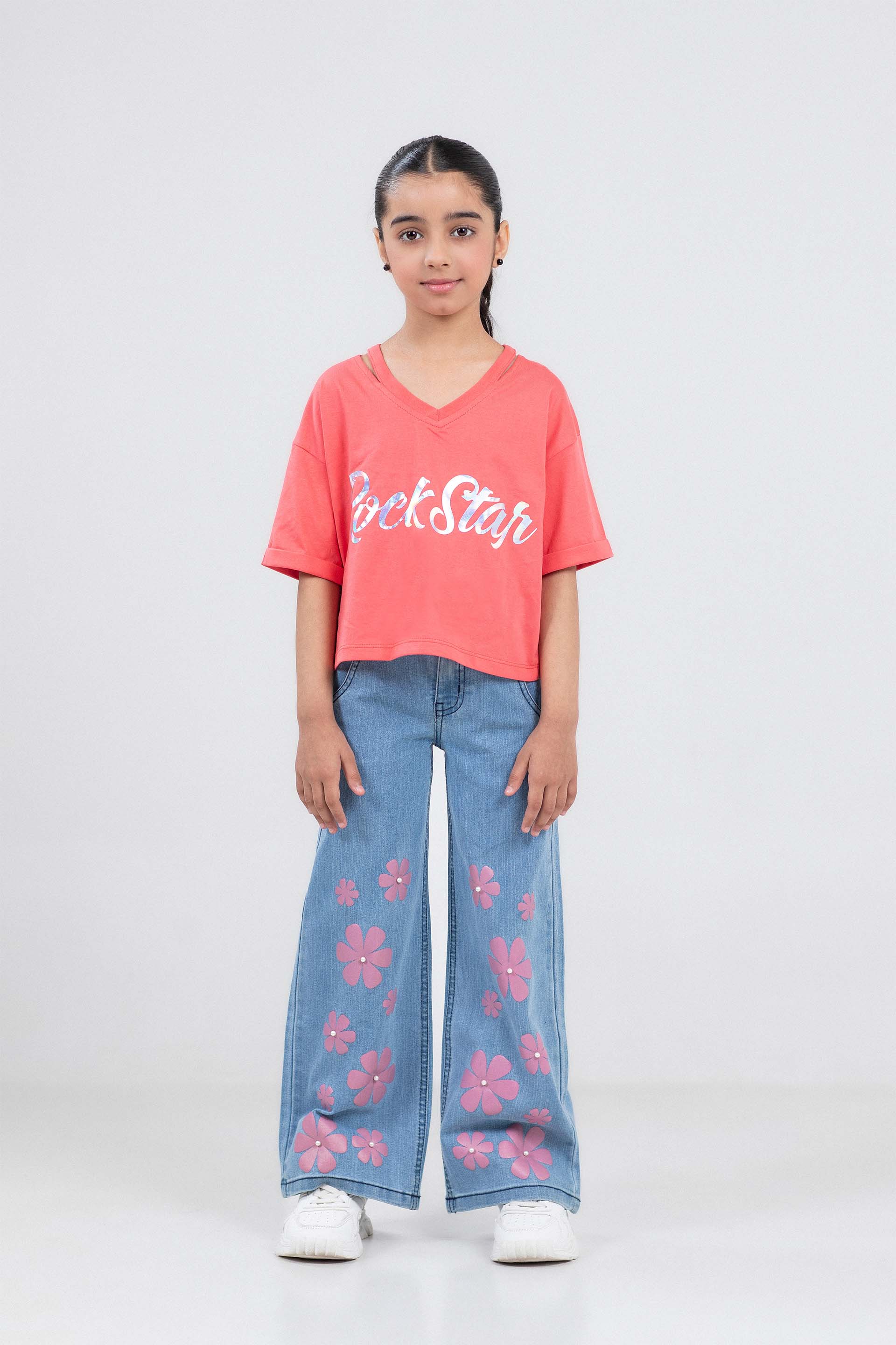 Cutout Crop Tee - Image 2