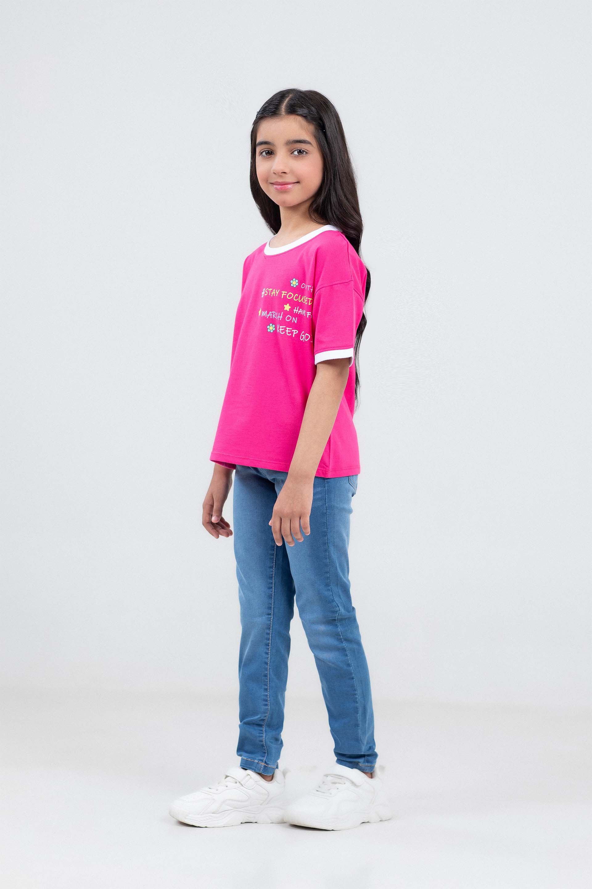 Slit Graphic Tee - Image 4