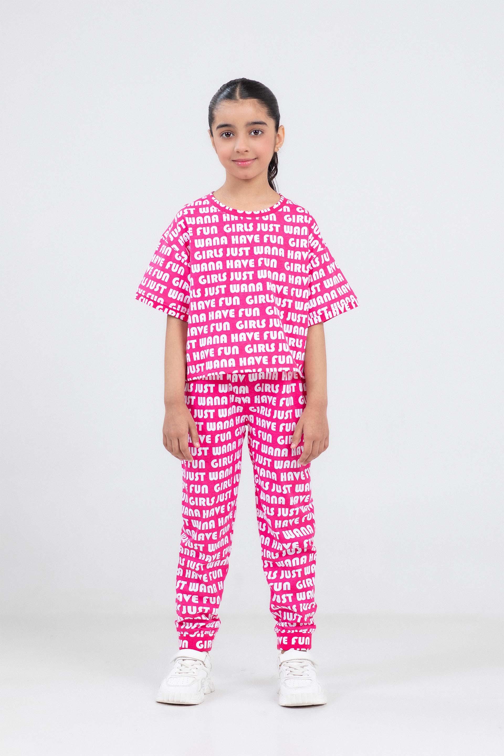 Printed Cropped Tee - Image 2