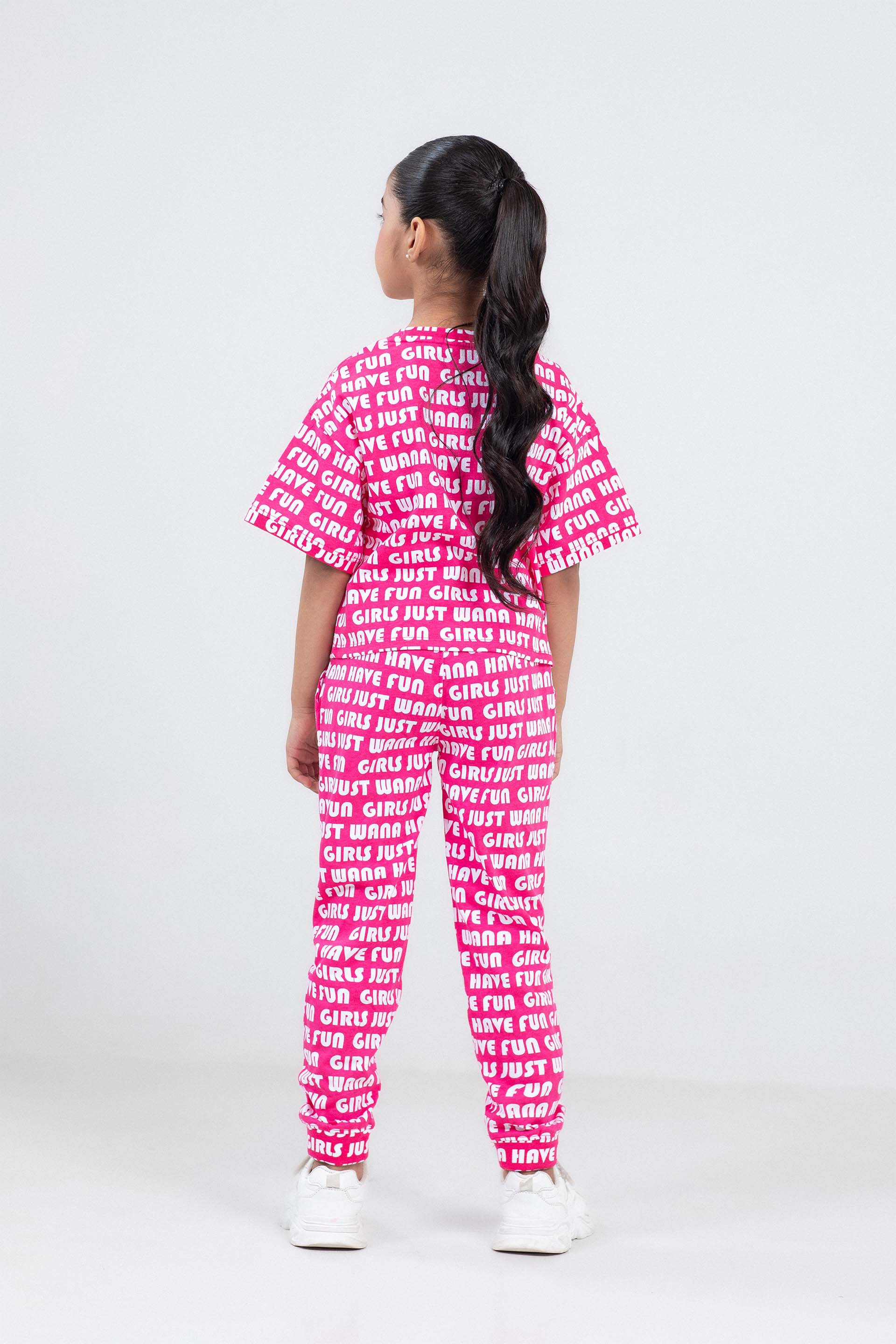 Printed Cropped Tee - Image 4
