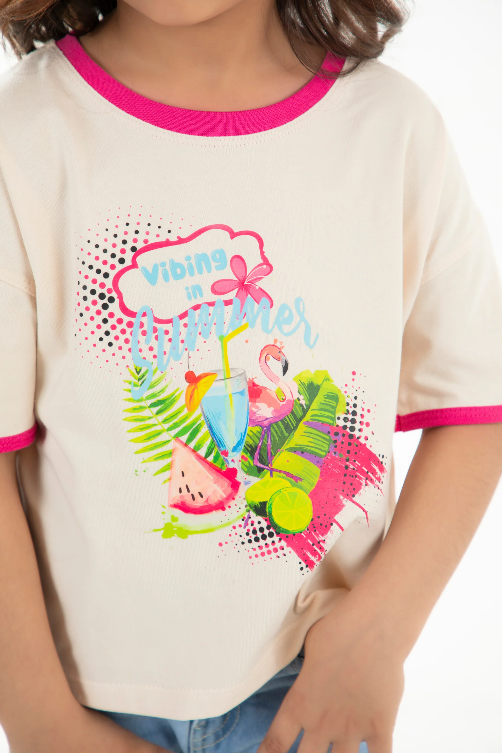 Flamingo Graphic Tee - Image 2