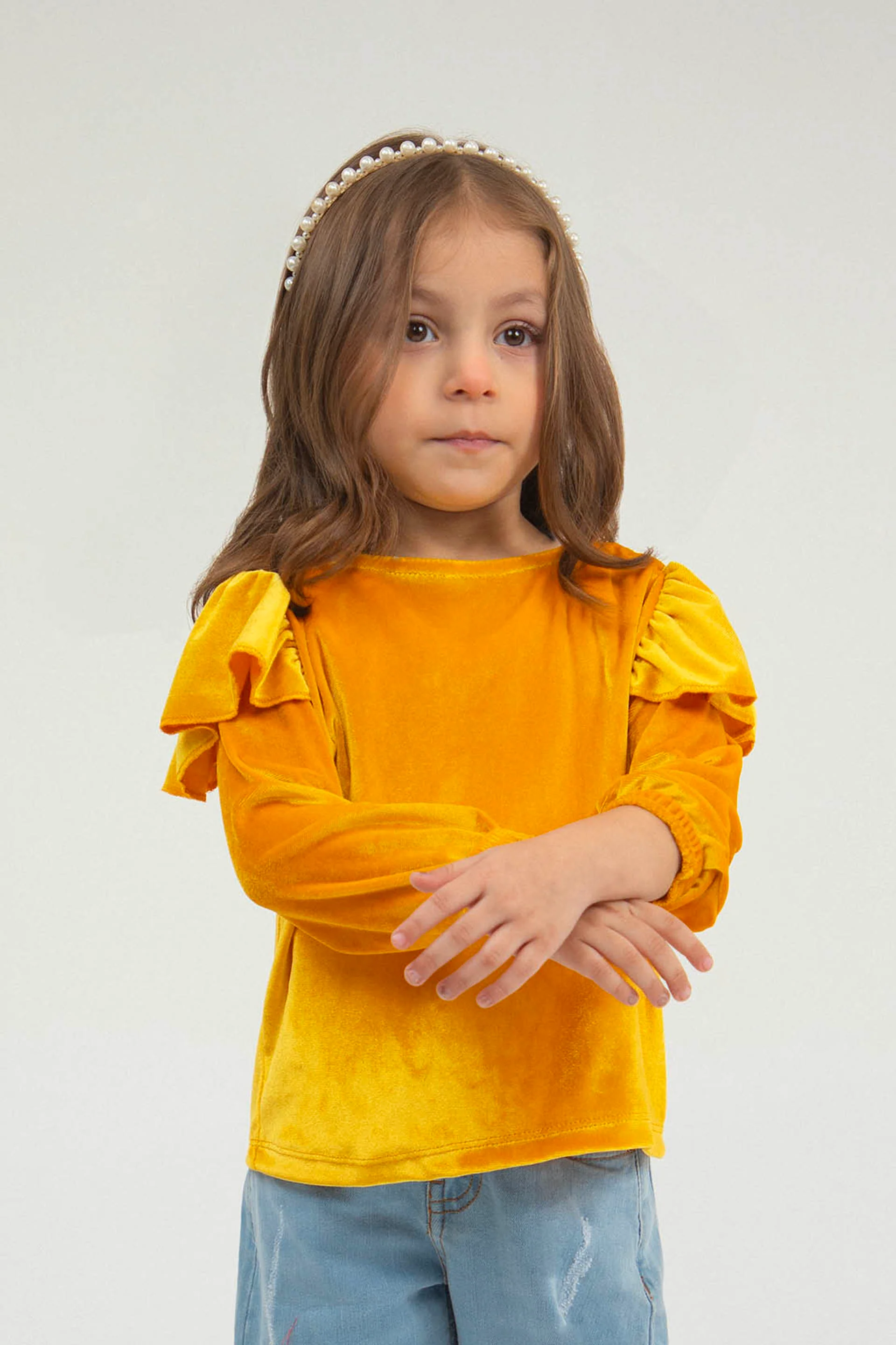 Velvet Top Yellow