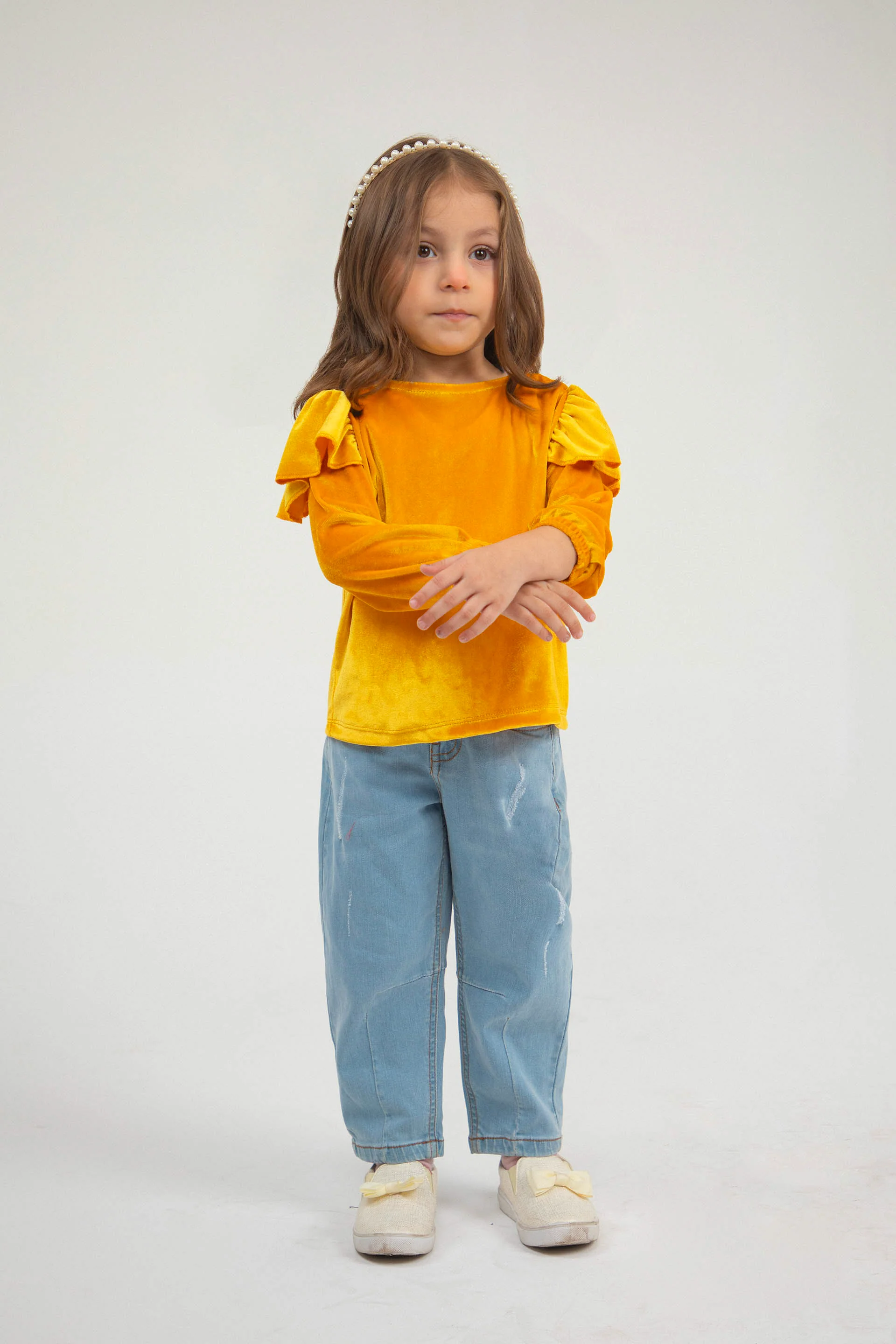 Velvet Top Yellow - Image 2