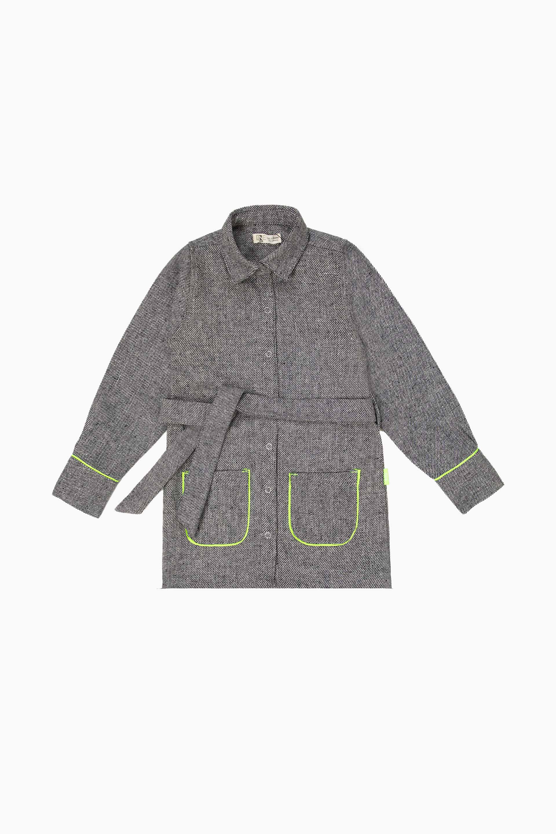 Textured Coat Top