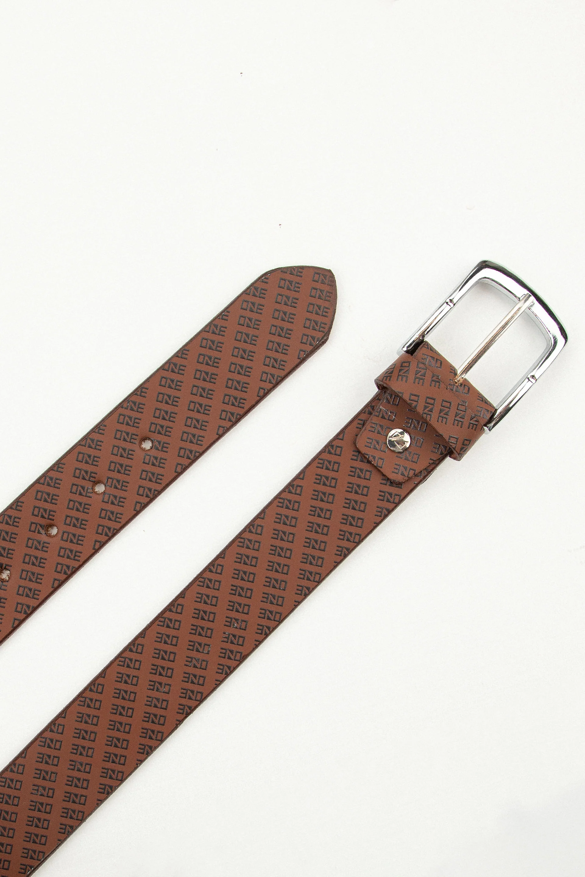 Printed Belt Brown - Image 2