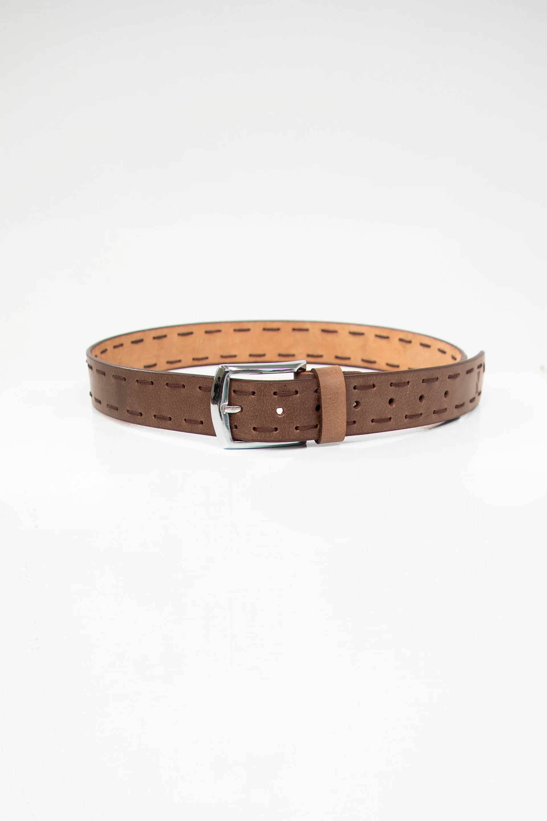Top Stitched Belt - Image 2