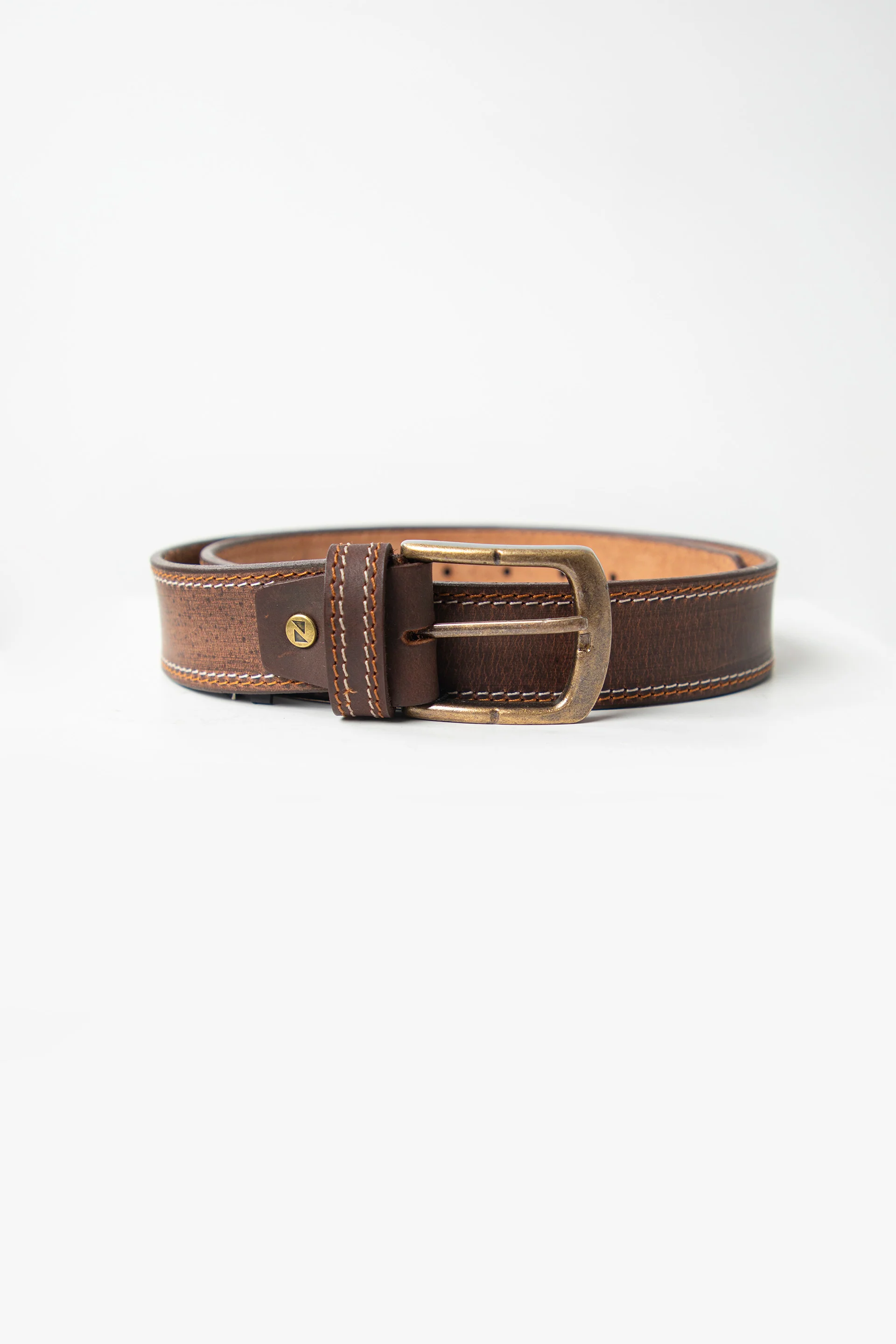 Top Stitched Belt - Image 2