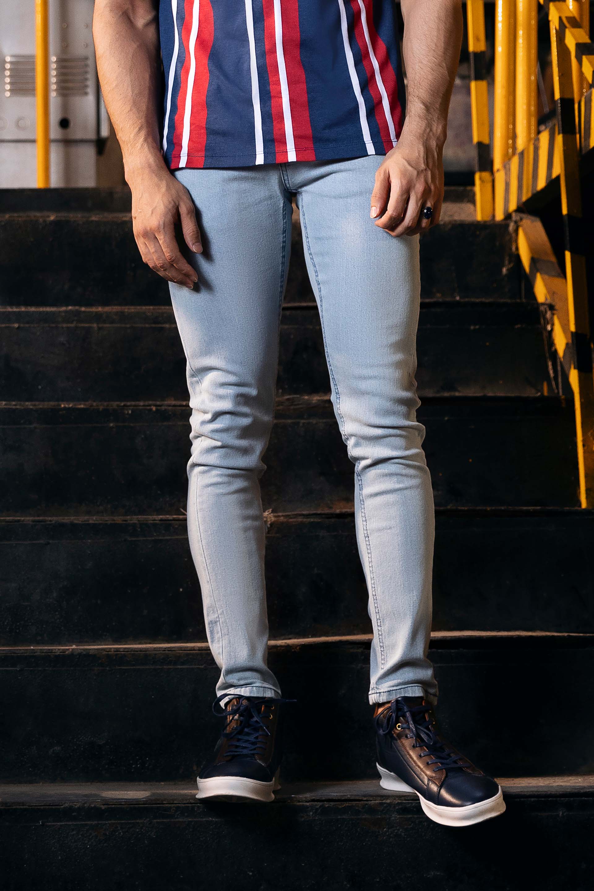 Washed Skinny Jeans - Image 3