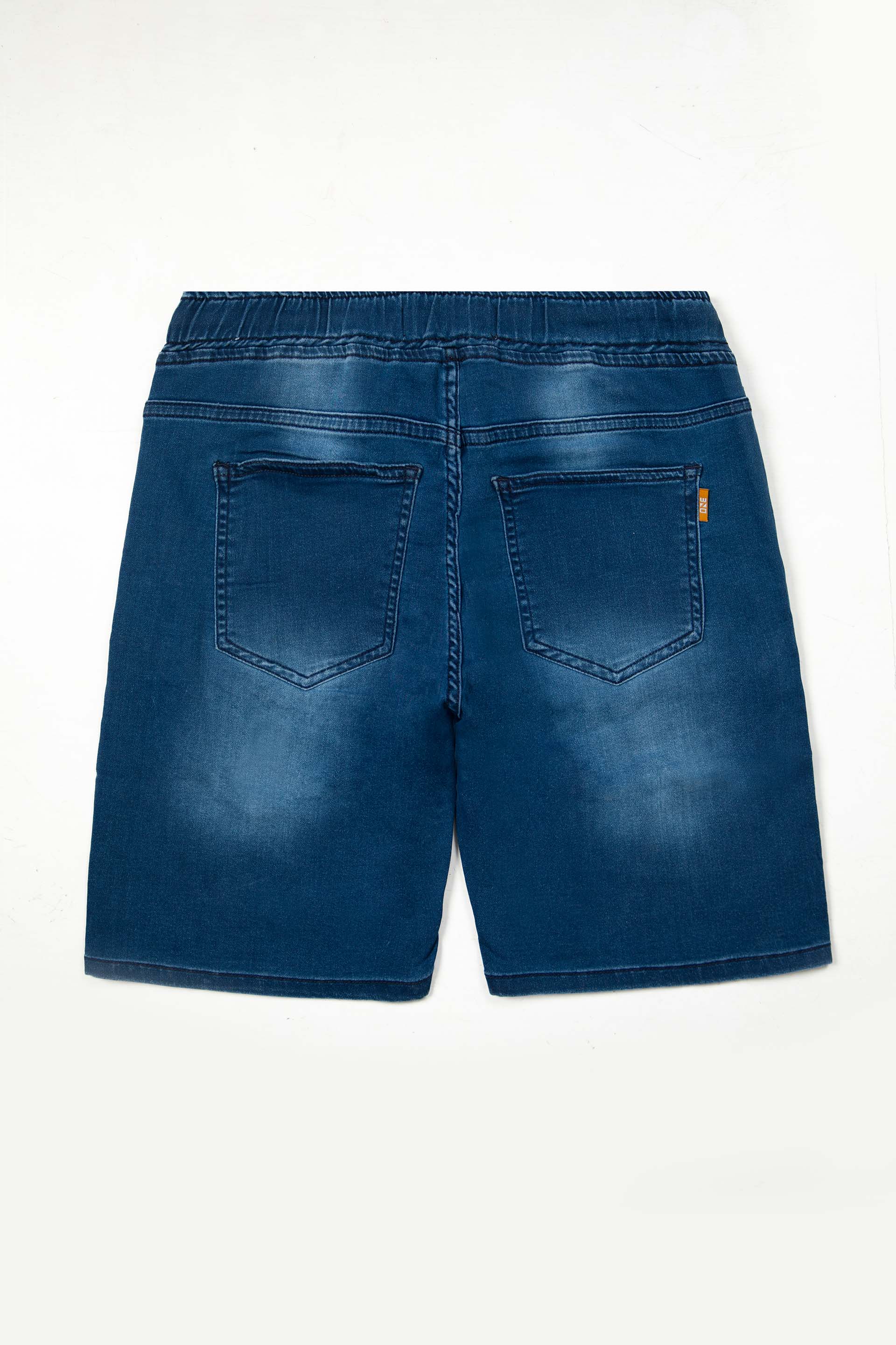 Pull up Denim Shorts - Image 2