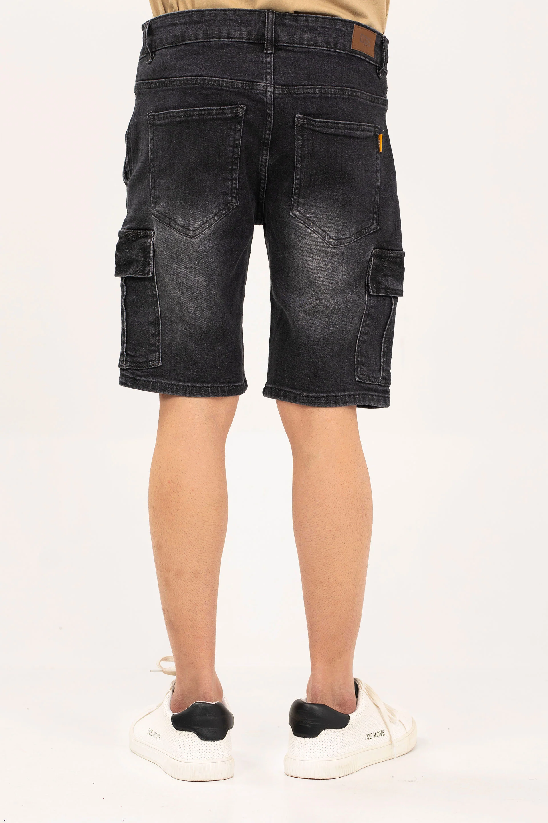 Cargo Denim Shorts - Image 3