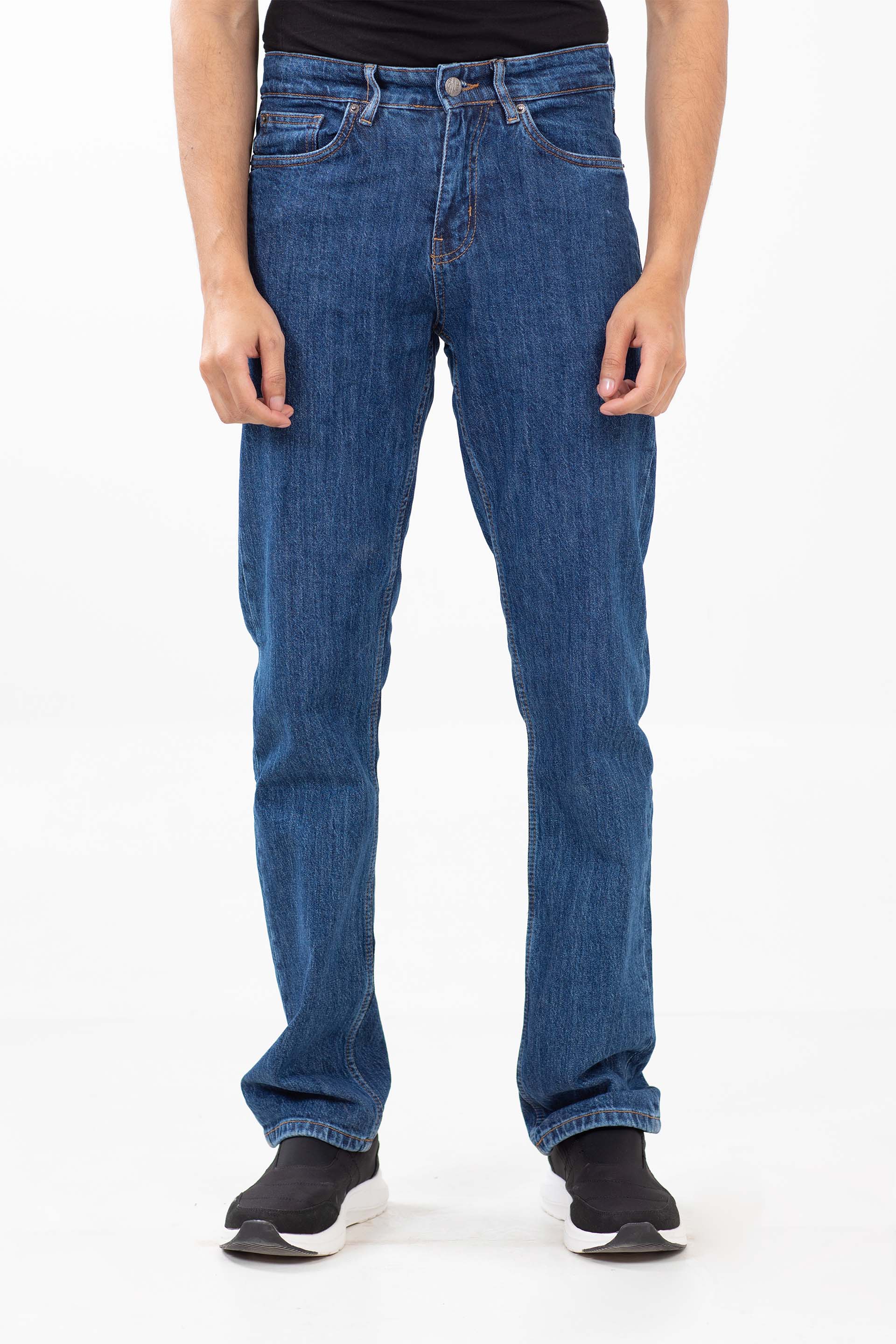Basic Straight Jeans - Image 2