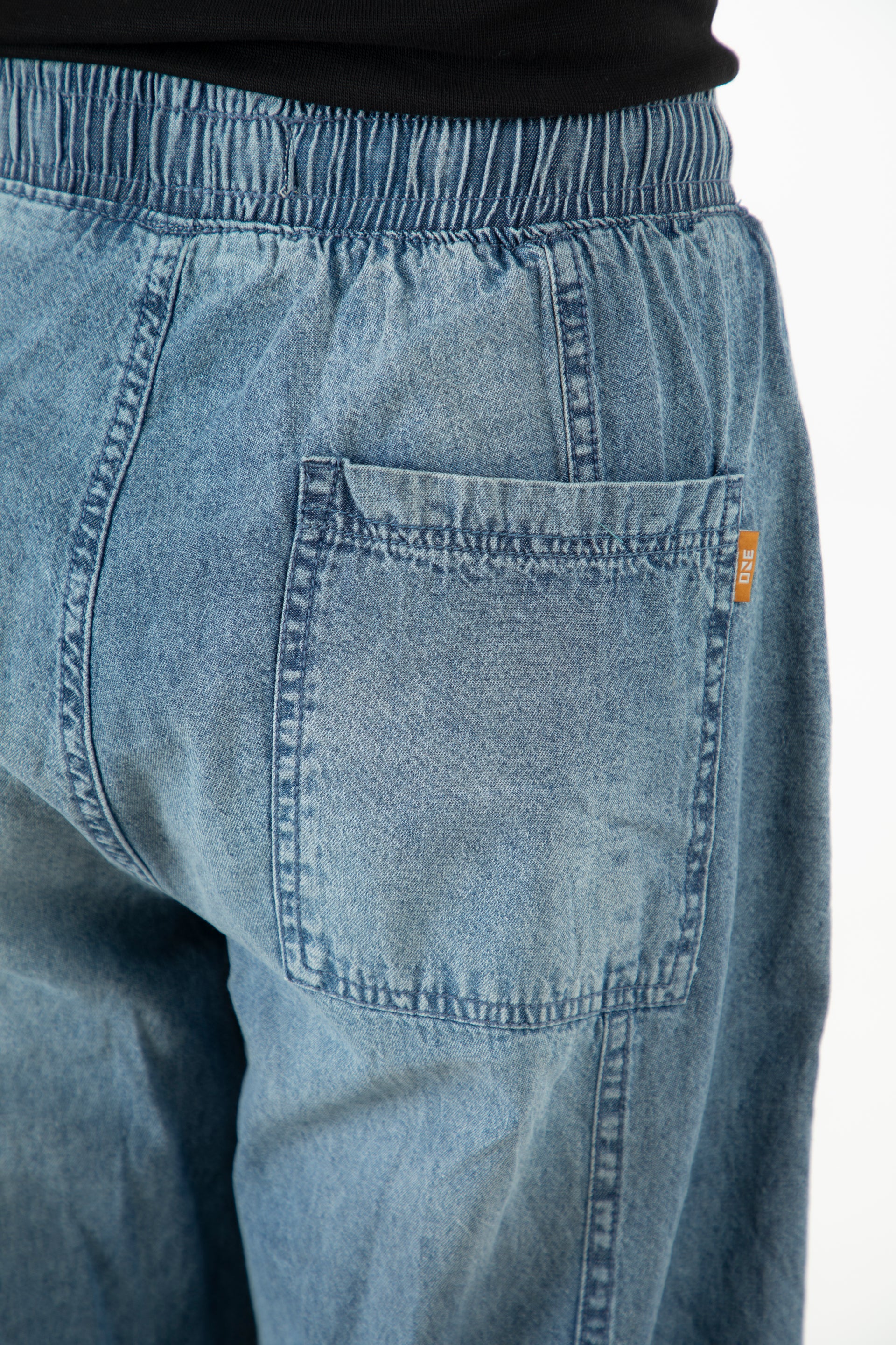 Baggy Denim Trousers - Image 2