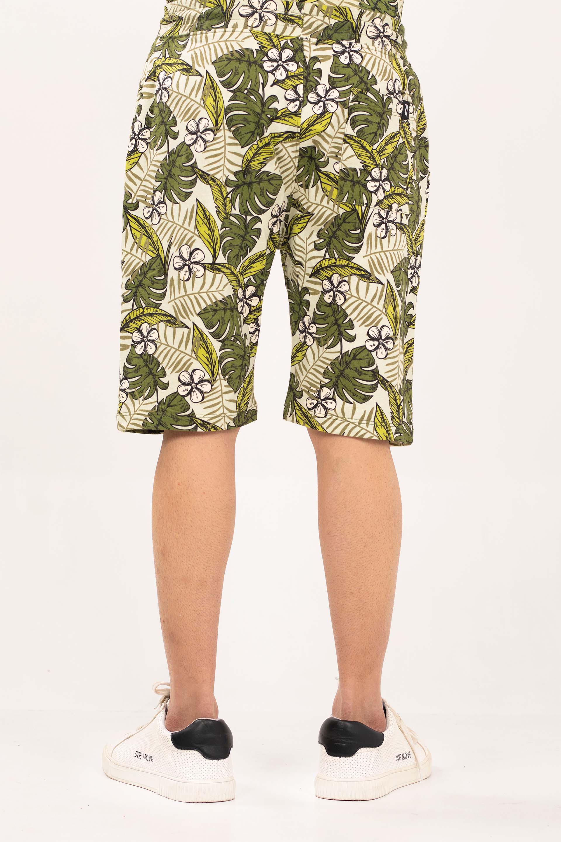 Tropical Printed Shorts - Image 3