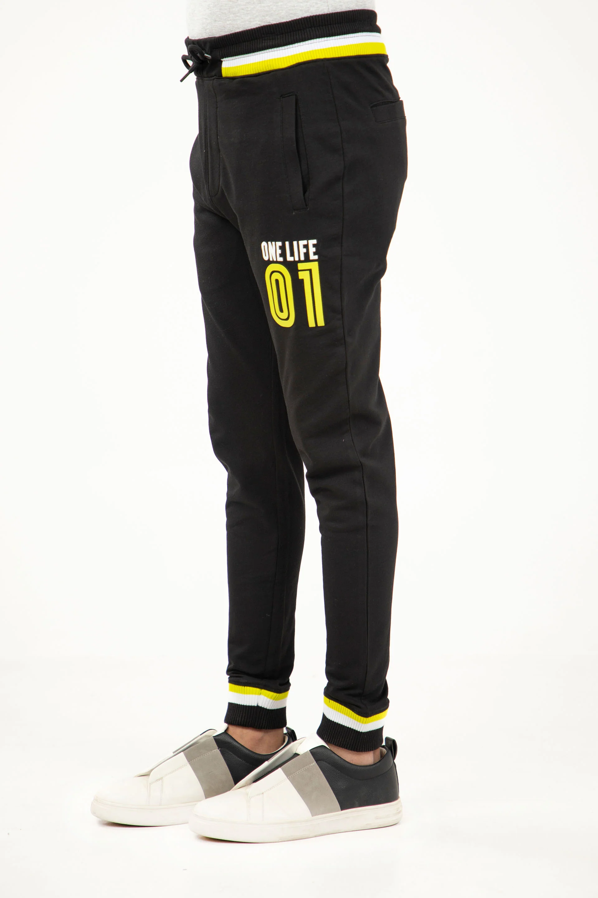 Sports Contrasting Pants - Image 2