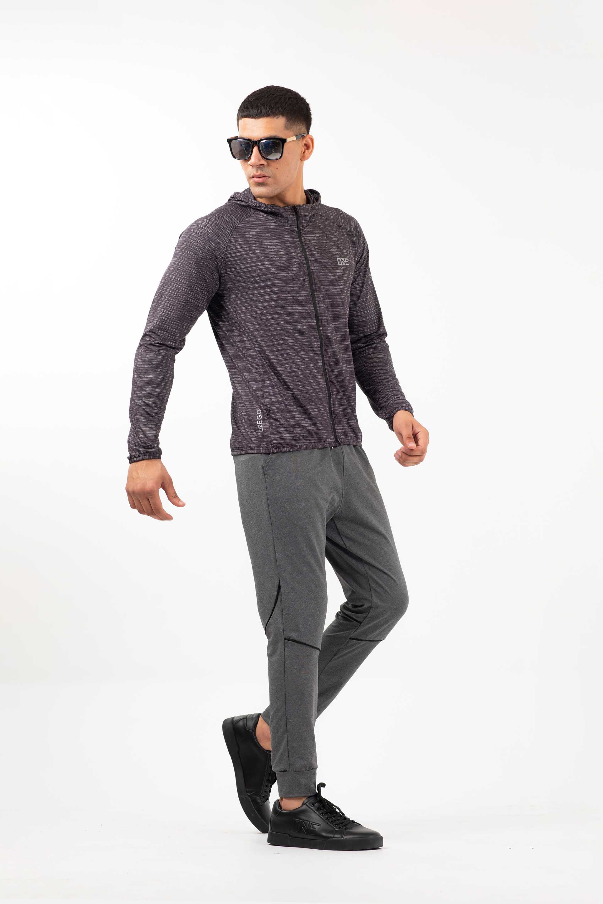 Gym Jacket Grey - Image 3