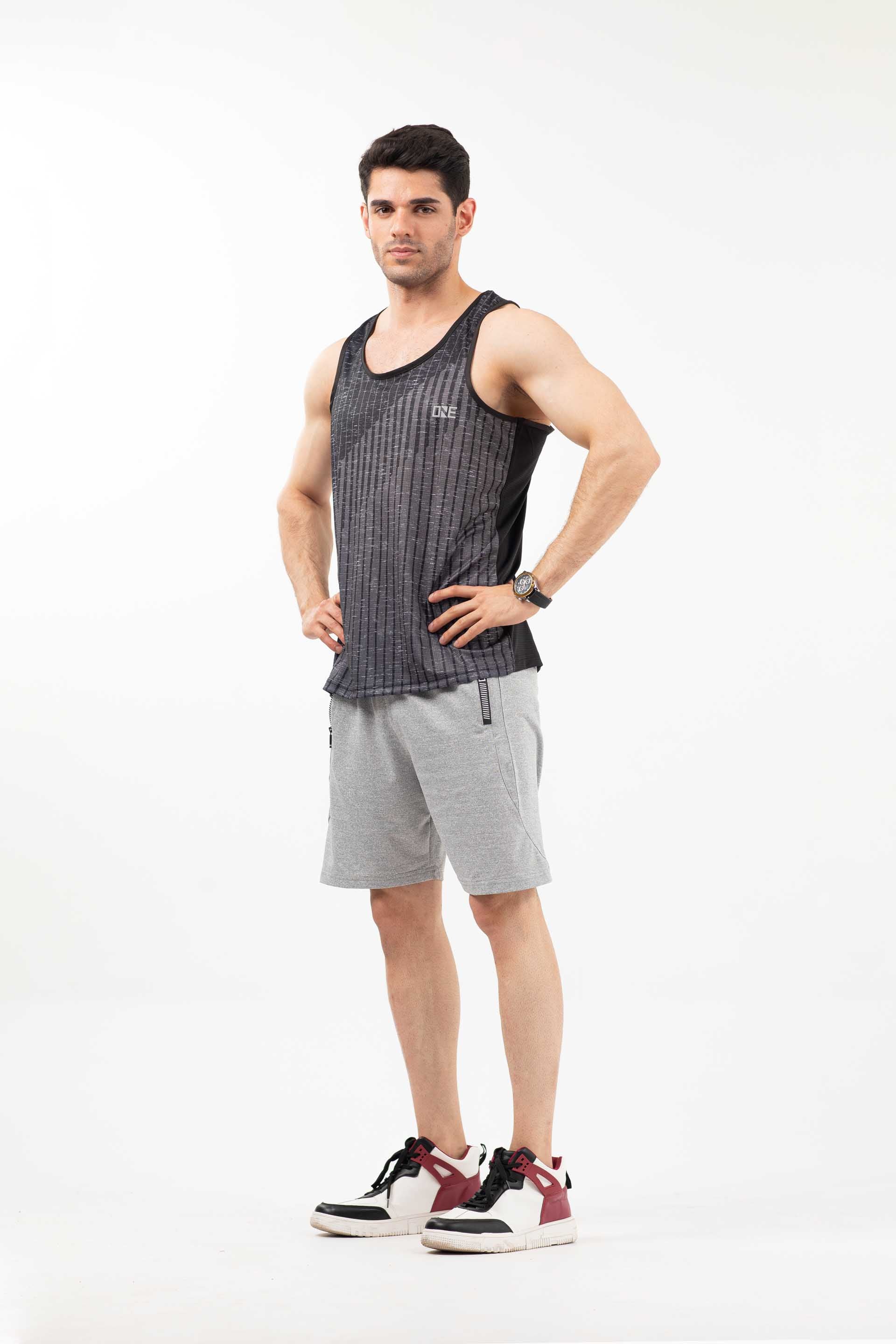 Gym Tank Top Black - Image 3