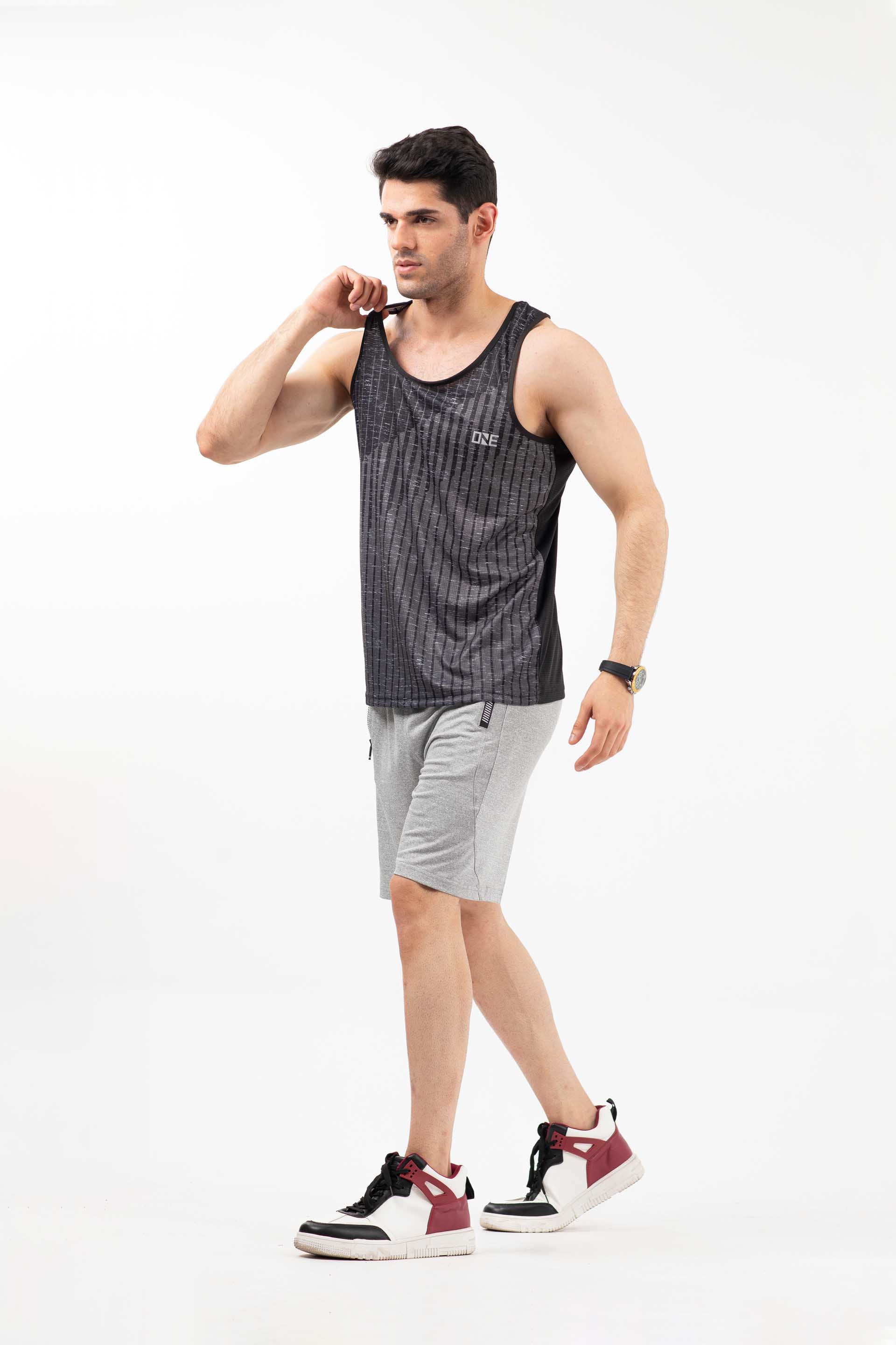Gym Tank Top Black - Image 4