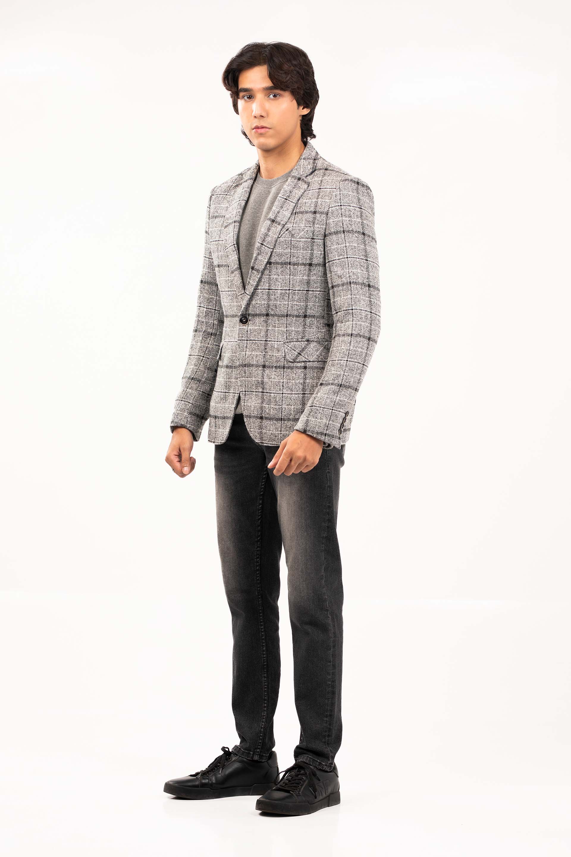 Check Blazer - Image 3