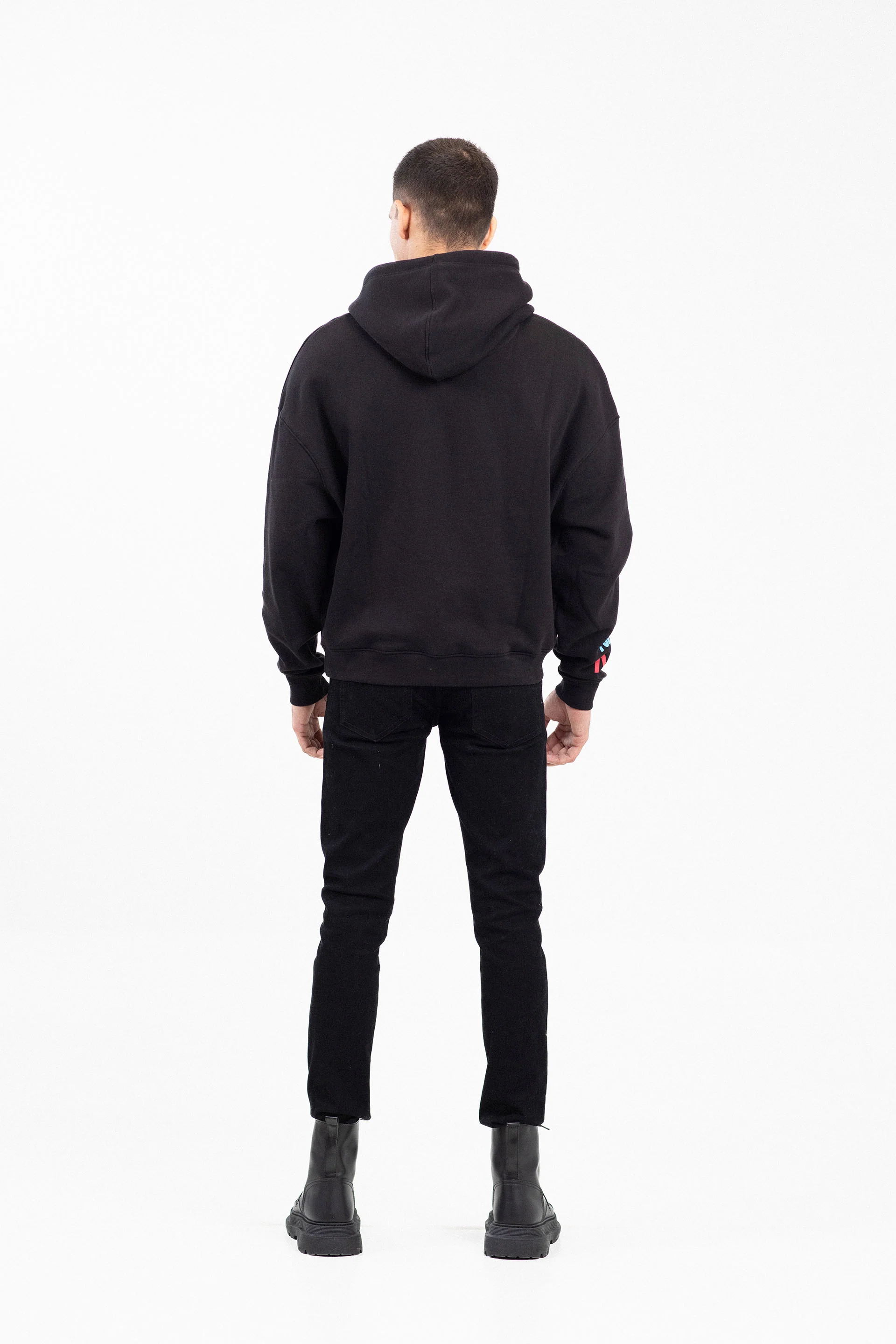 Drop Shuolder Baggy Hoodie - Image 7