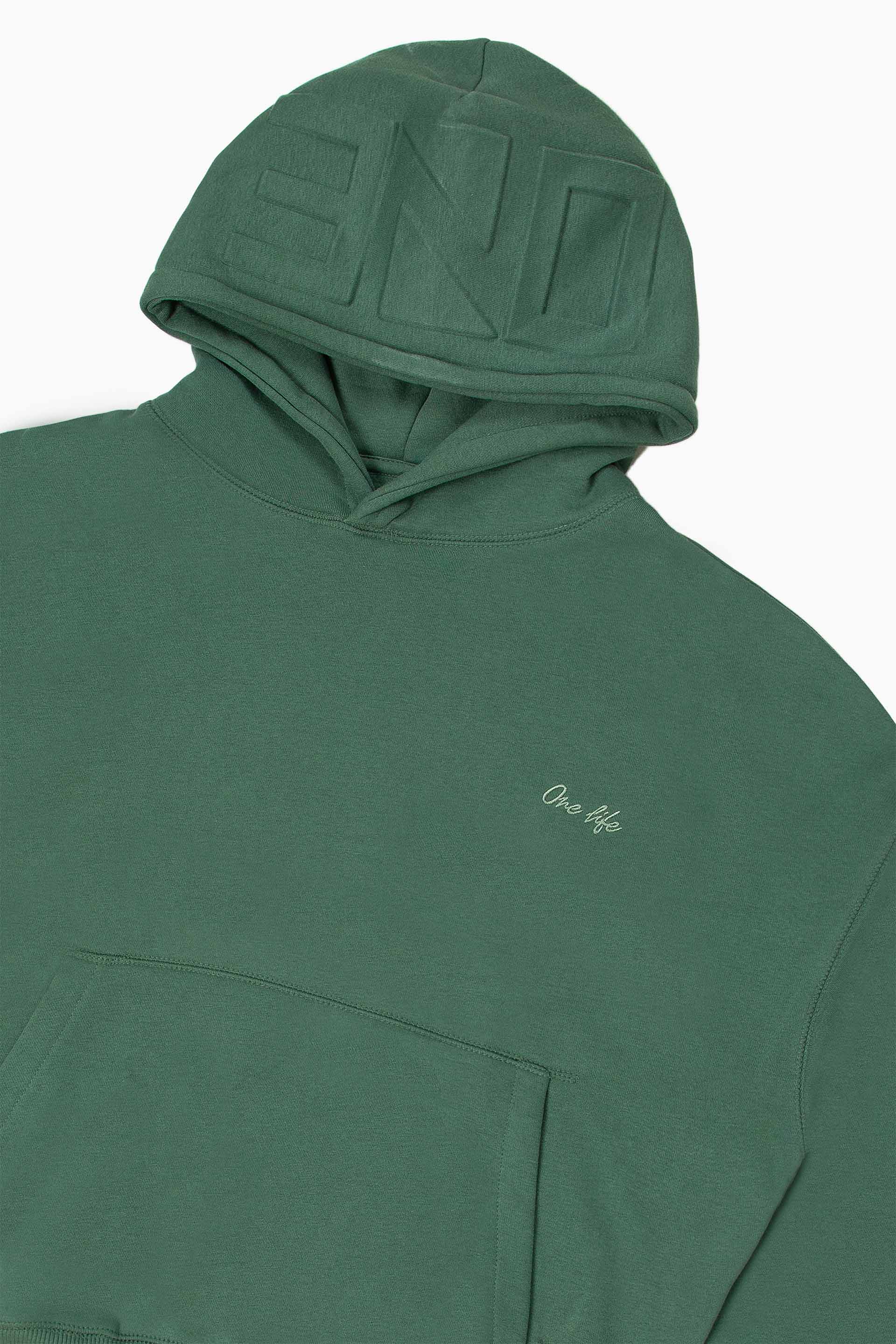 Drop Shuolder Baggy Hoodie - Image 2