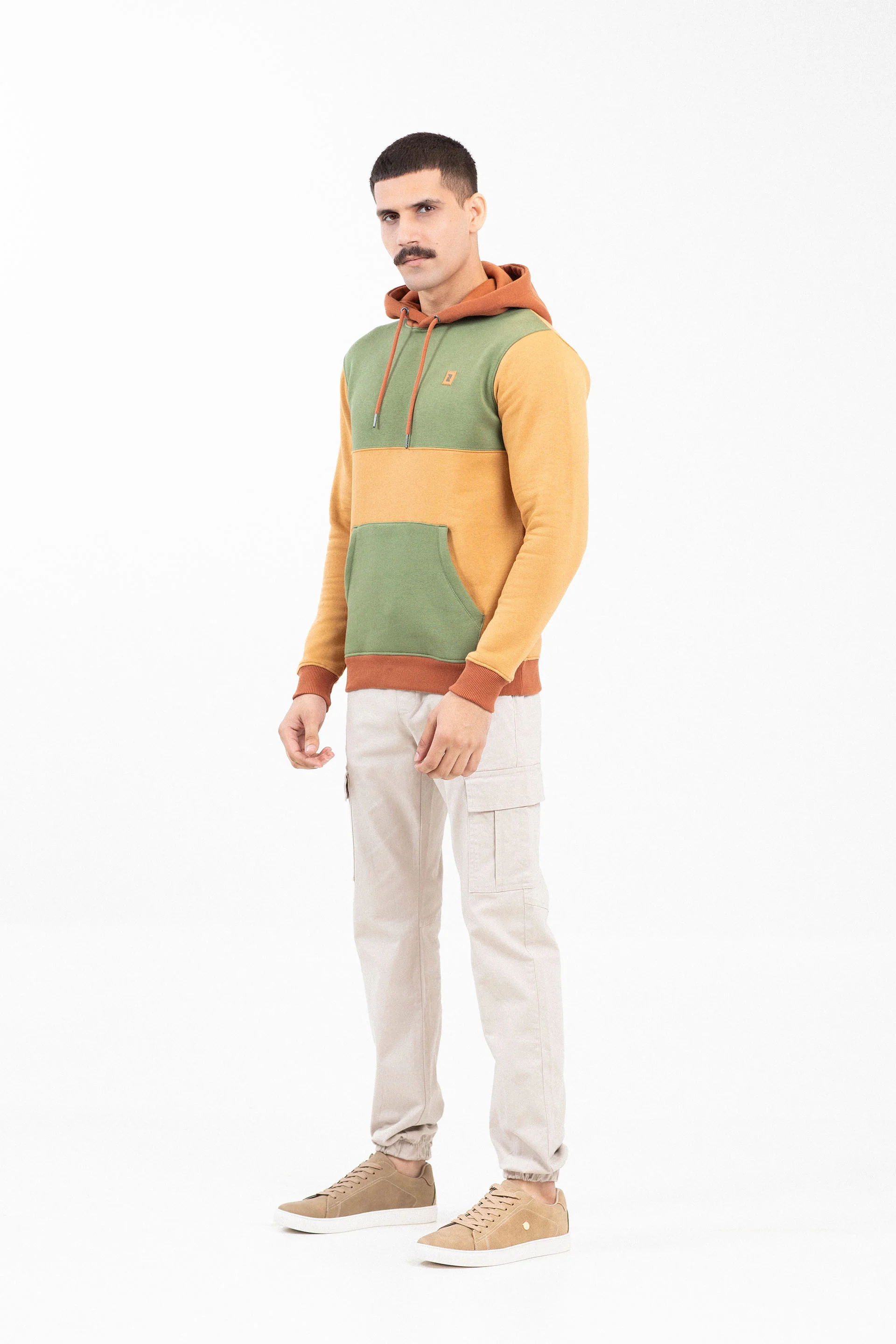 Colour Block Hoodie - Image 3