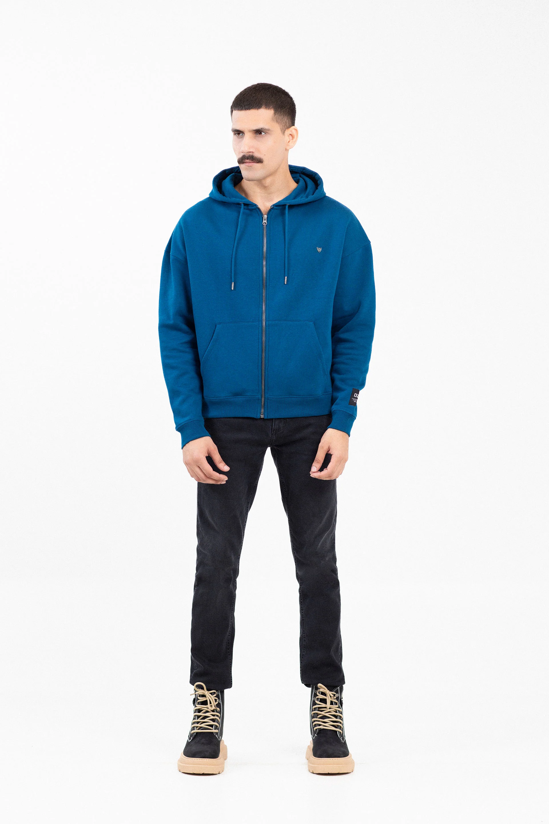 Baggy Zipper Hoodie - Image 2