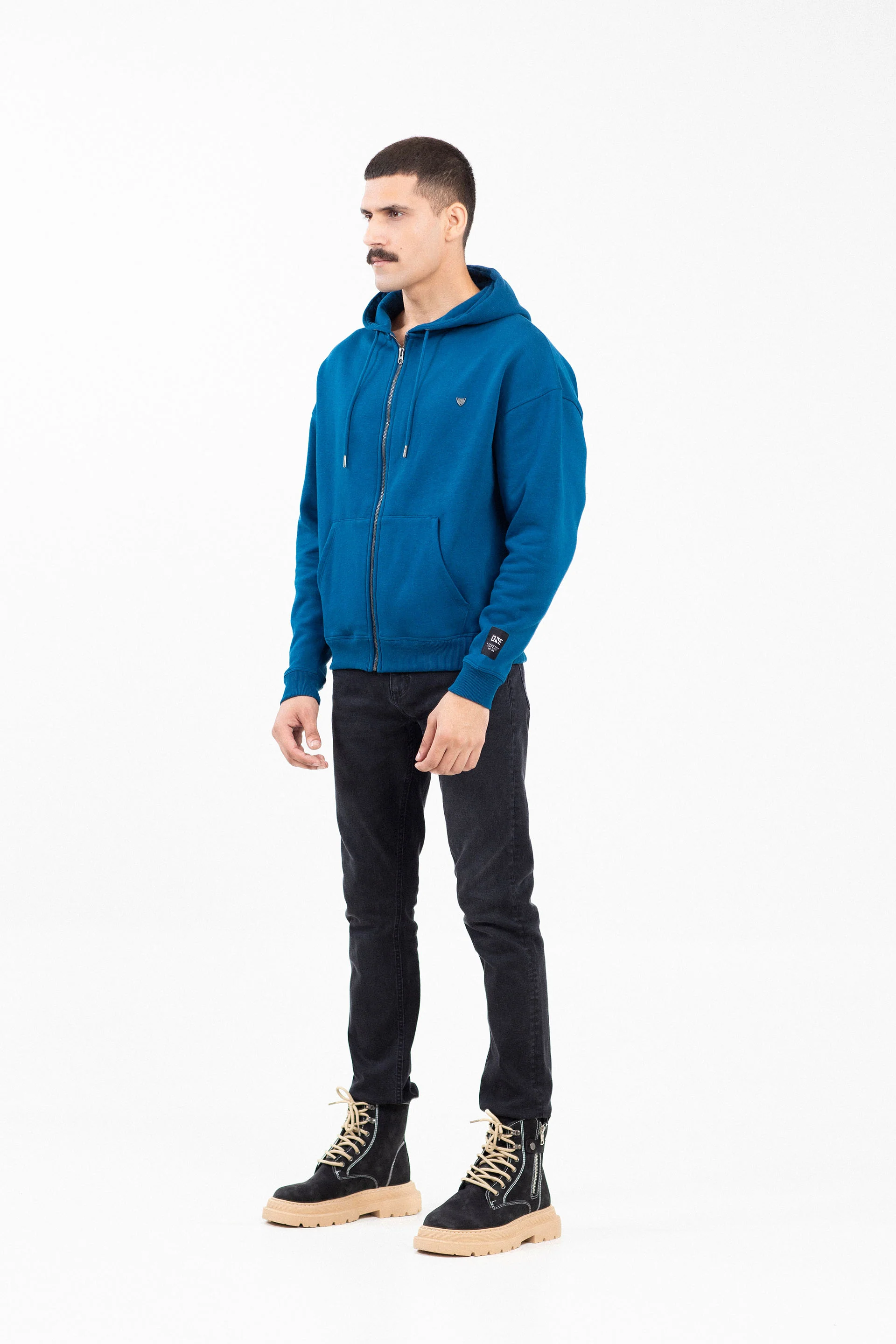 Baggy Zipper Hoodie - Image 3